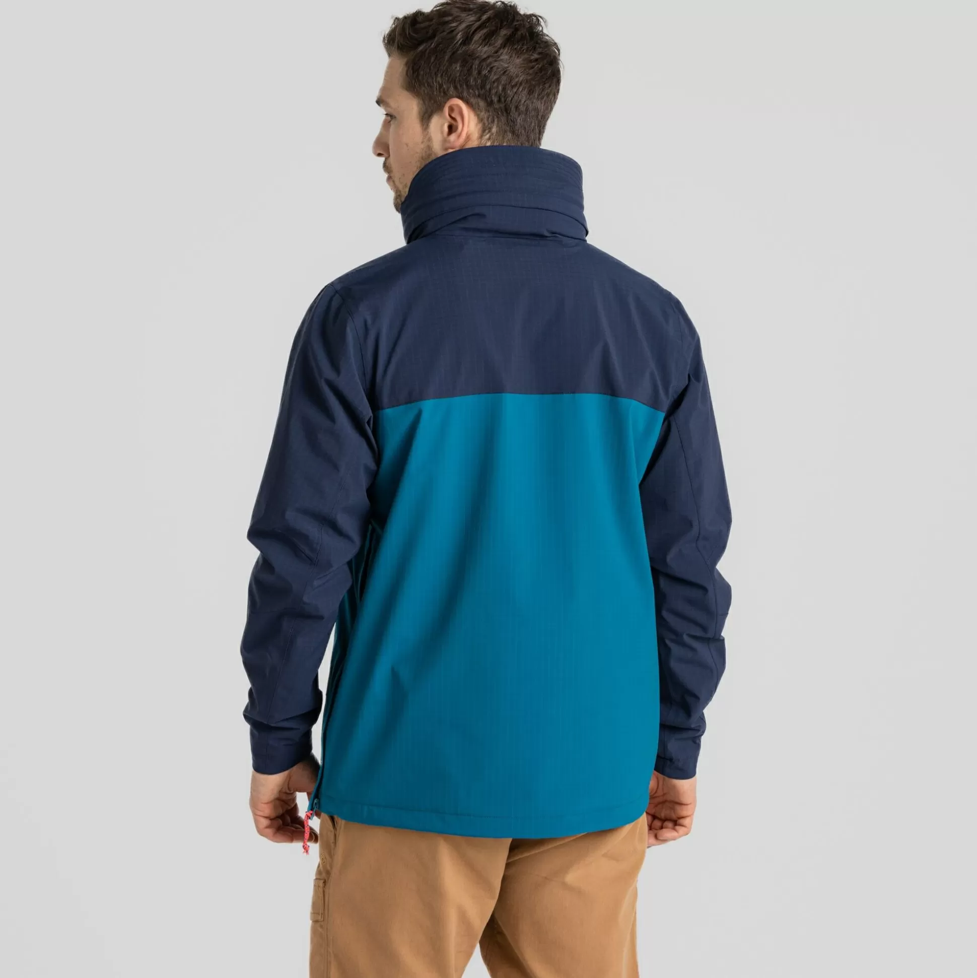 Craghoppers Anderson Waterproof Cagoule - Blue Navy / Lagoon Blue<Womens Waterproof Jackets | Waterproof Jackets