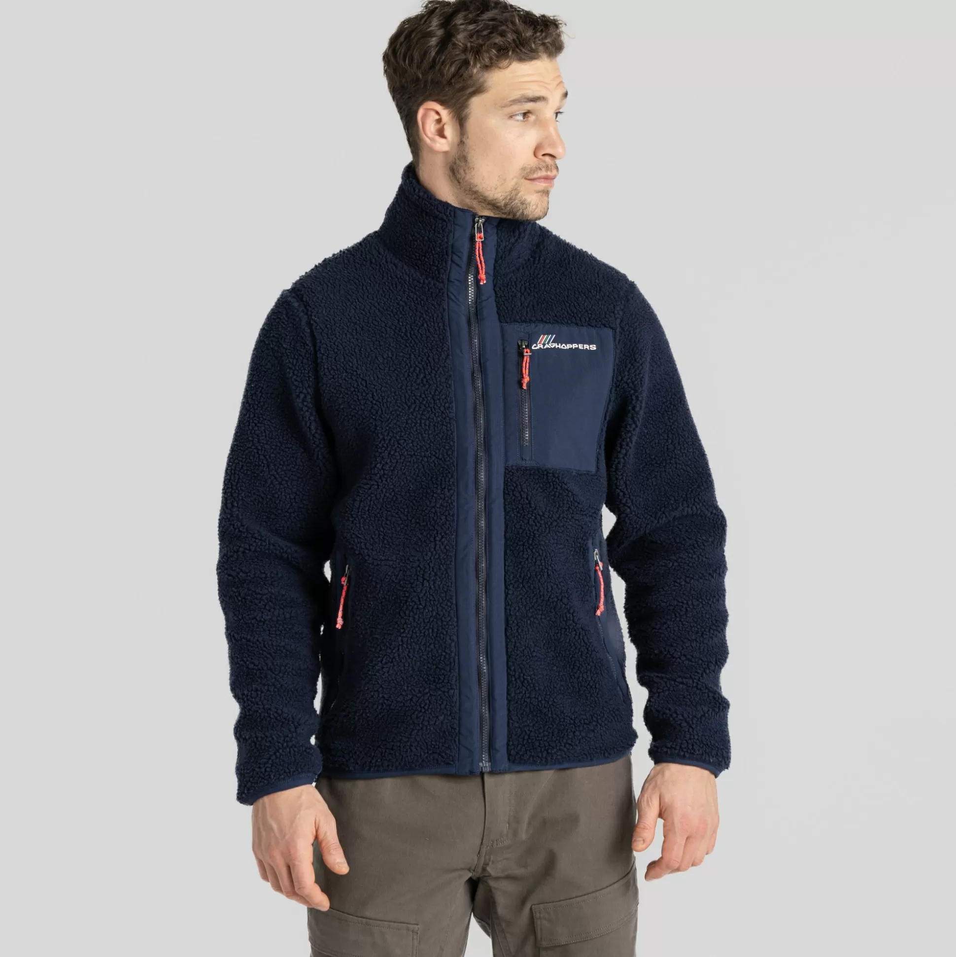 Craghoppers Eccles Full Zip Fleece - Blue Navy<Womens Full Zip Fleece | Full Zip Fleece