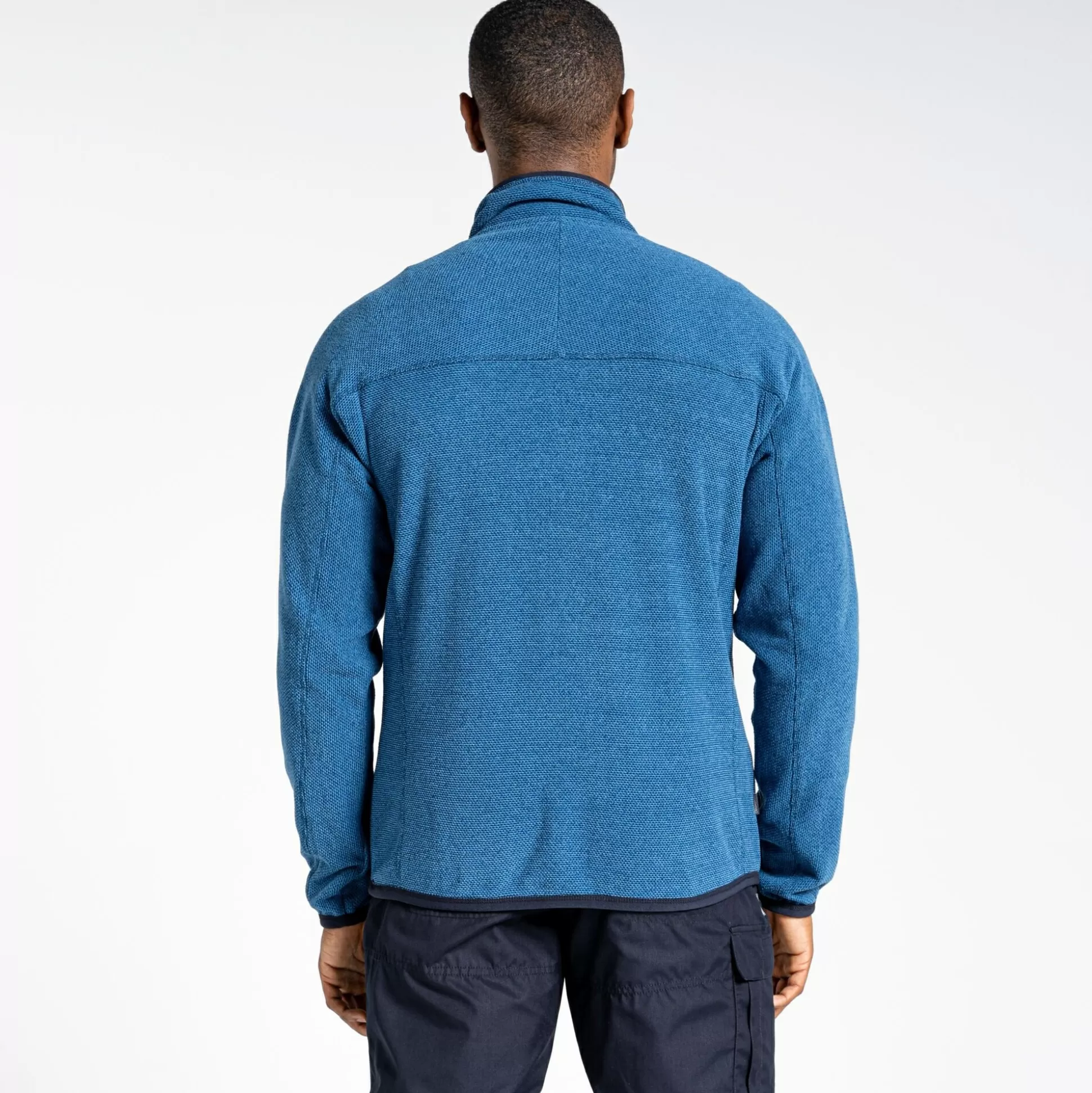 Craghoppers Expert Active Half Zip Fleece - Poseidon Blue Marl<Mens Half Zip Fleece