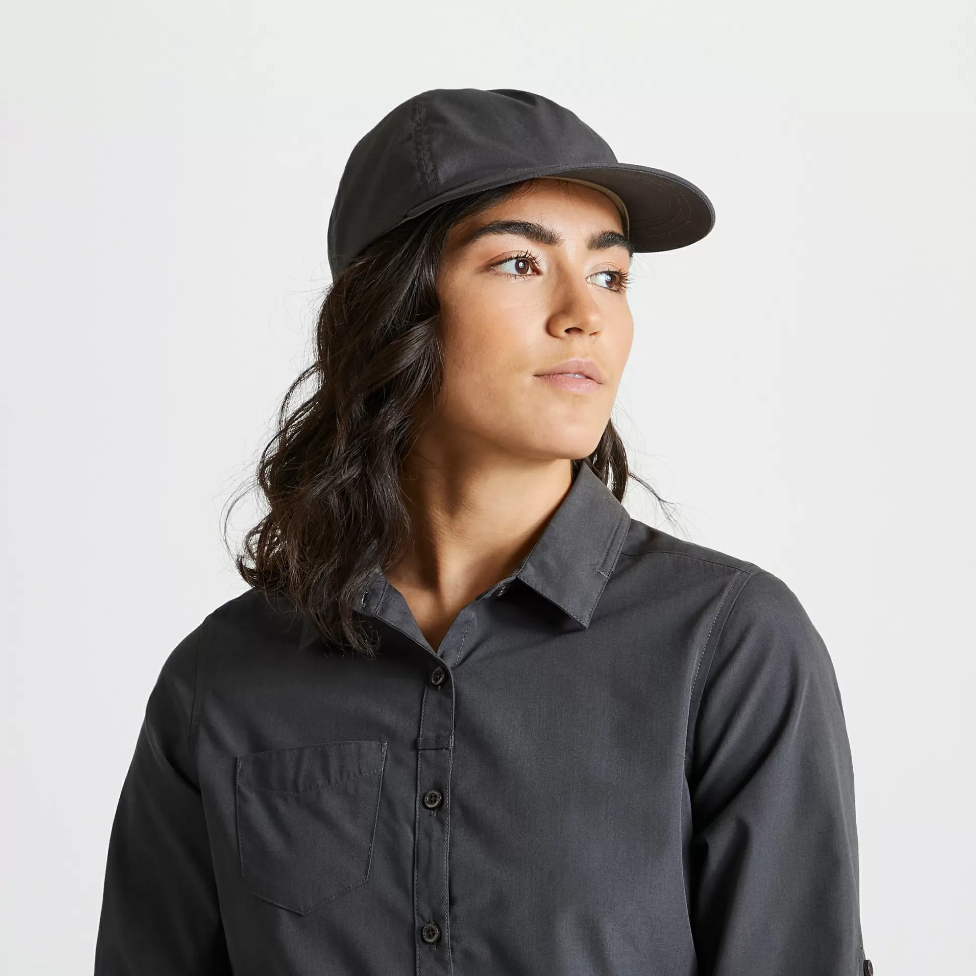 Craghoppers Expert Kiwi Cap - Carbon Grey<Womens Hats | Hats