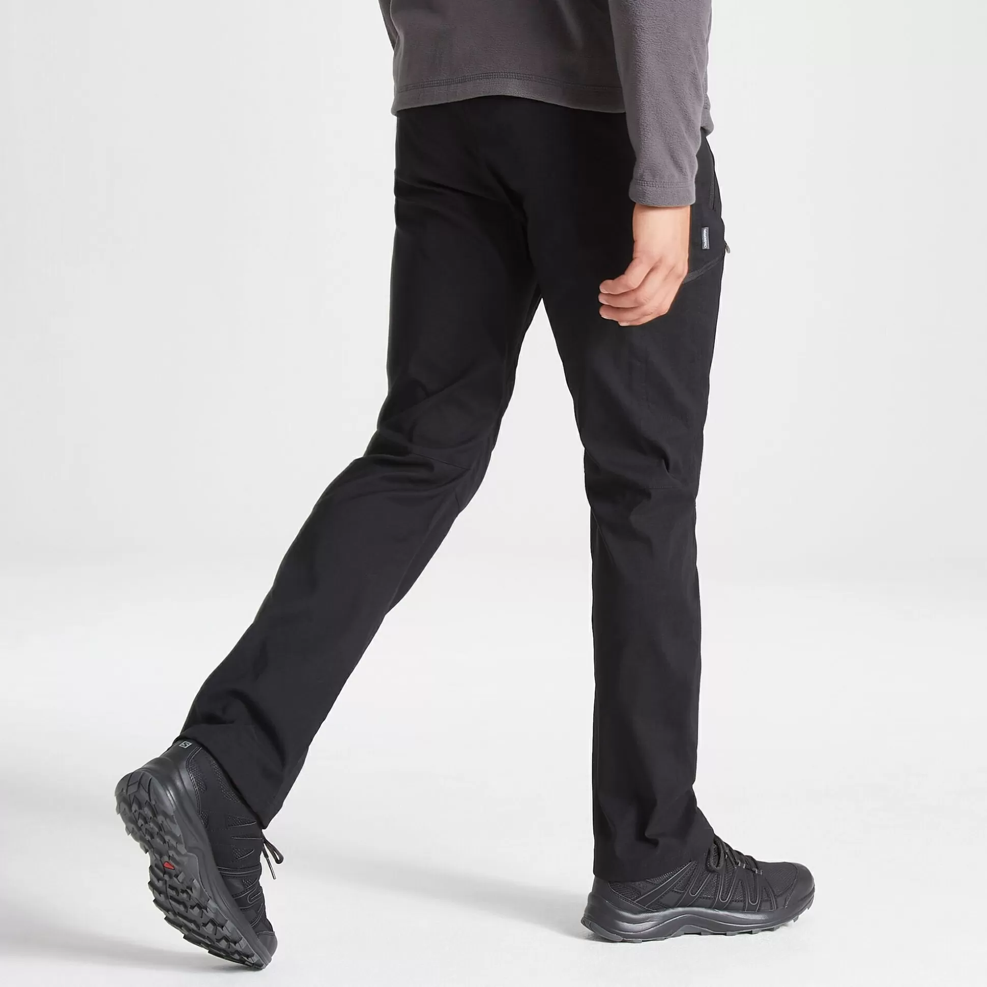 Craghoppers Expert Kiwi Pro Stretch Trousers - Black<Mens Walking Trousers