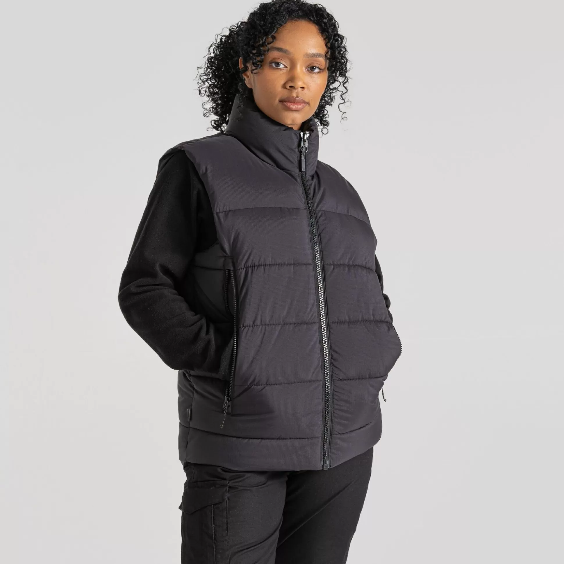 Craghoppers Expert Padded Winter Vest - Black<Womens Gilets | Gilets