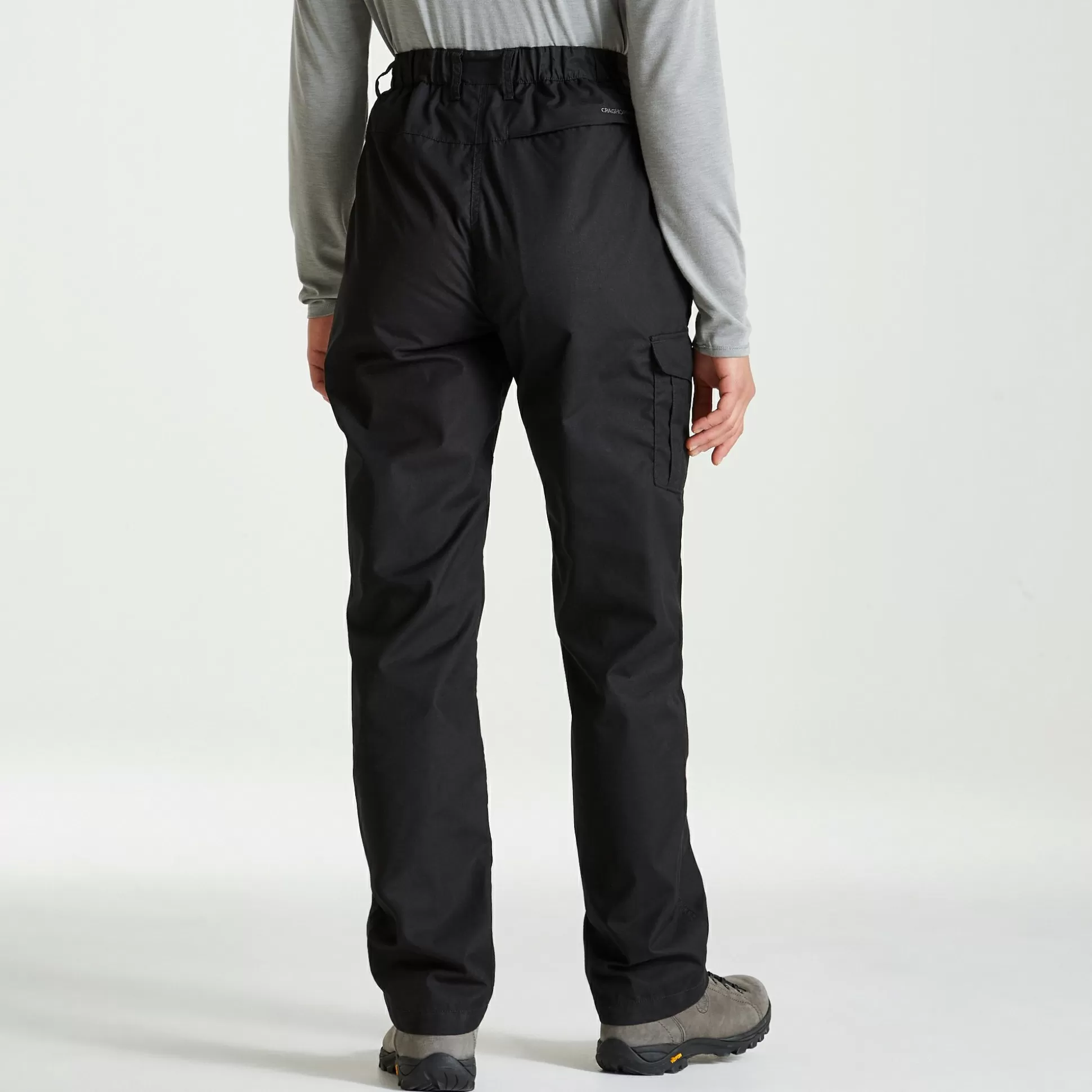 Craghoppers Expert Womens Kiwi Trousers - Black<Womens Walking Trousers