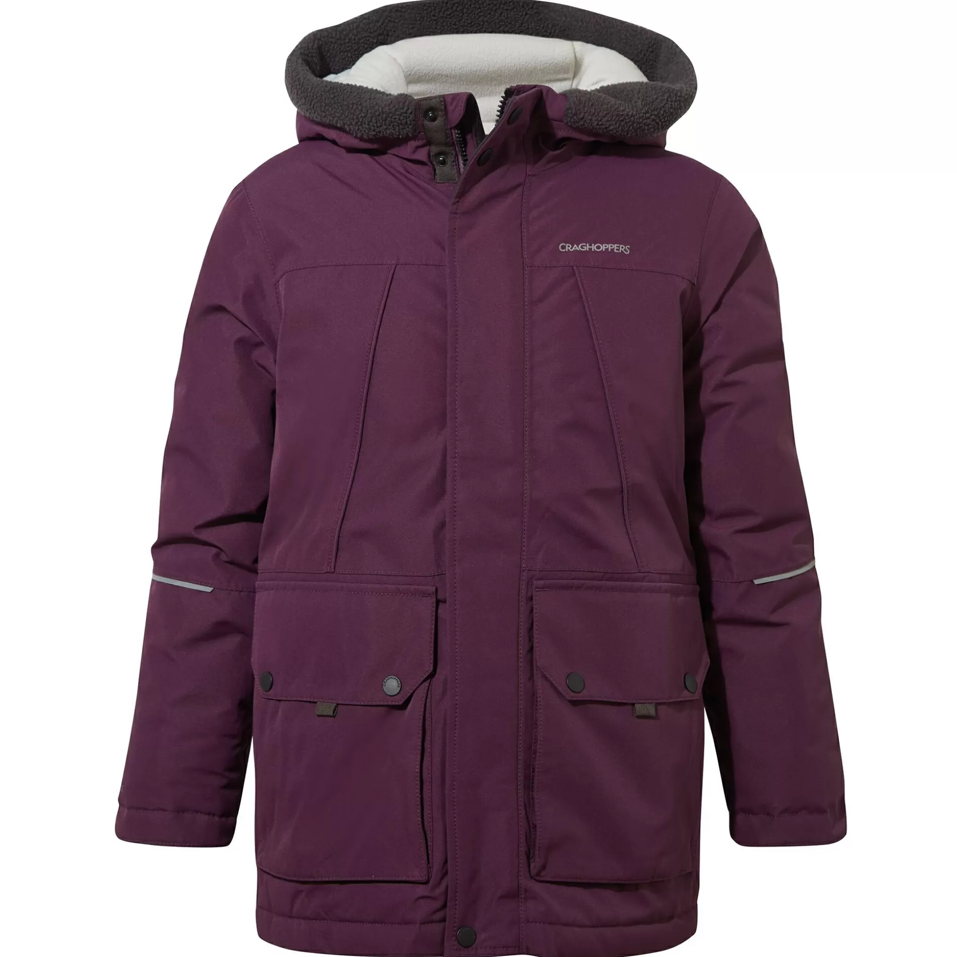 Craghoppers Kid'S Akito Insulated Jacket - Damson<Kids Insulated Jackets