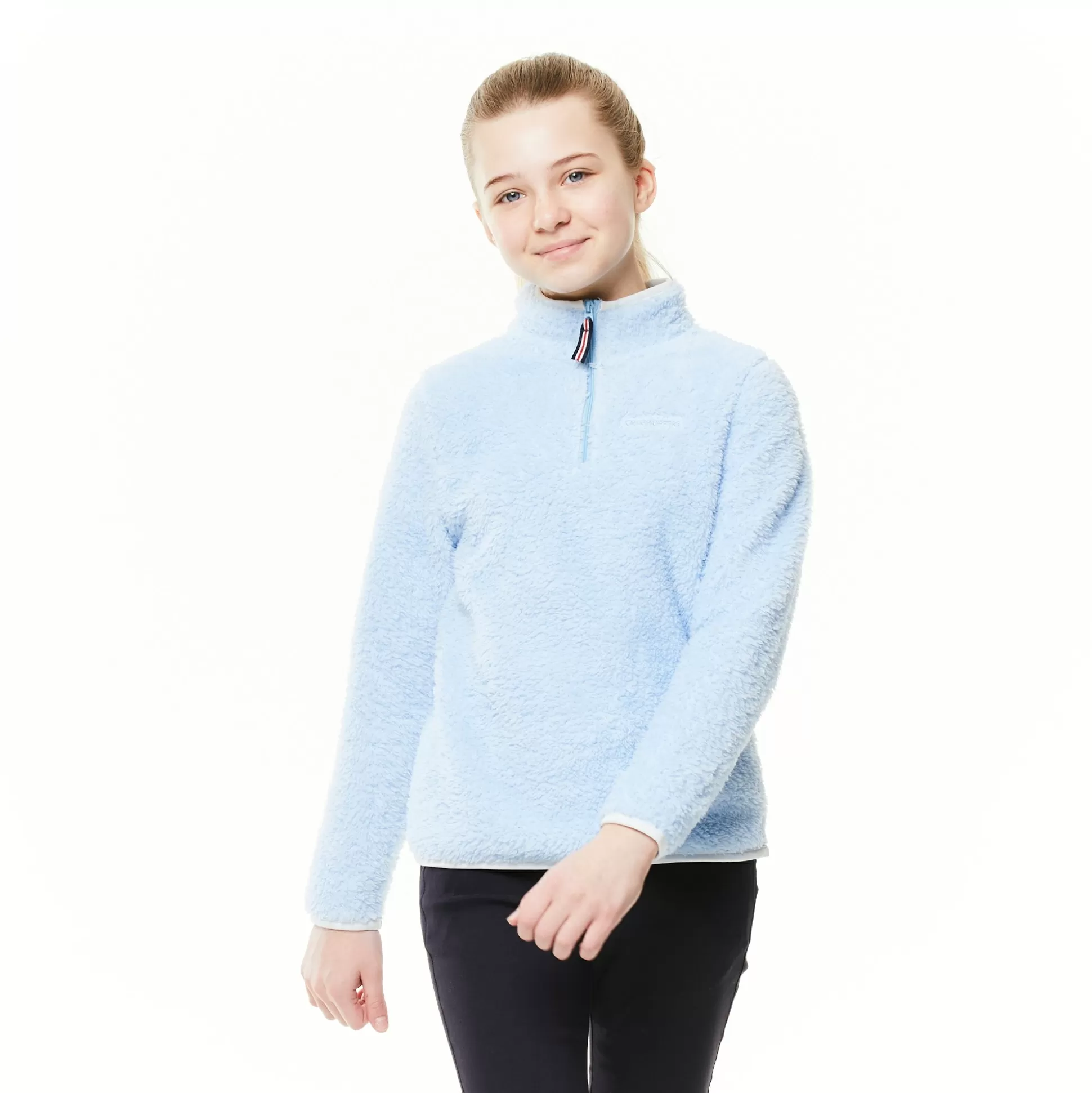 Craghoppers Kid'S Angda Half Zip Fleece - Harbour Blue<Kids Half Zip Fleece