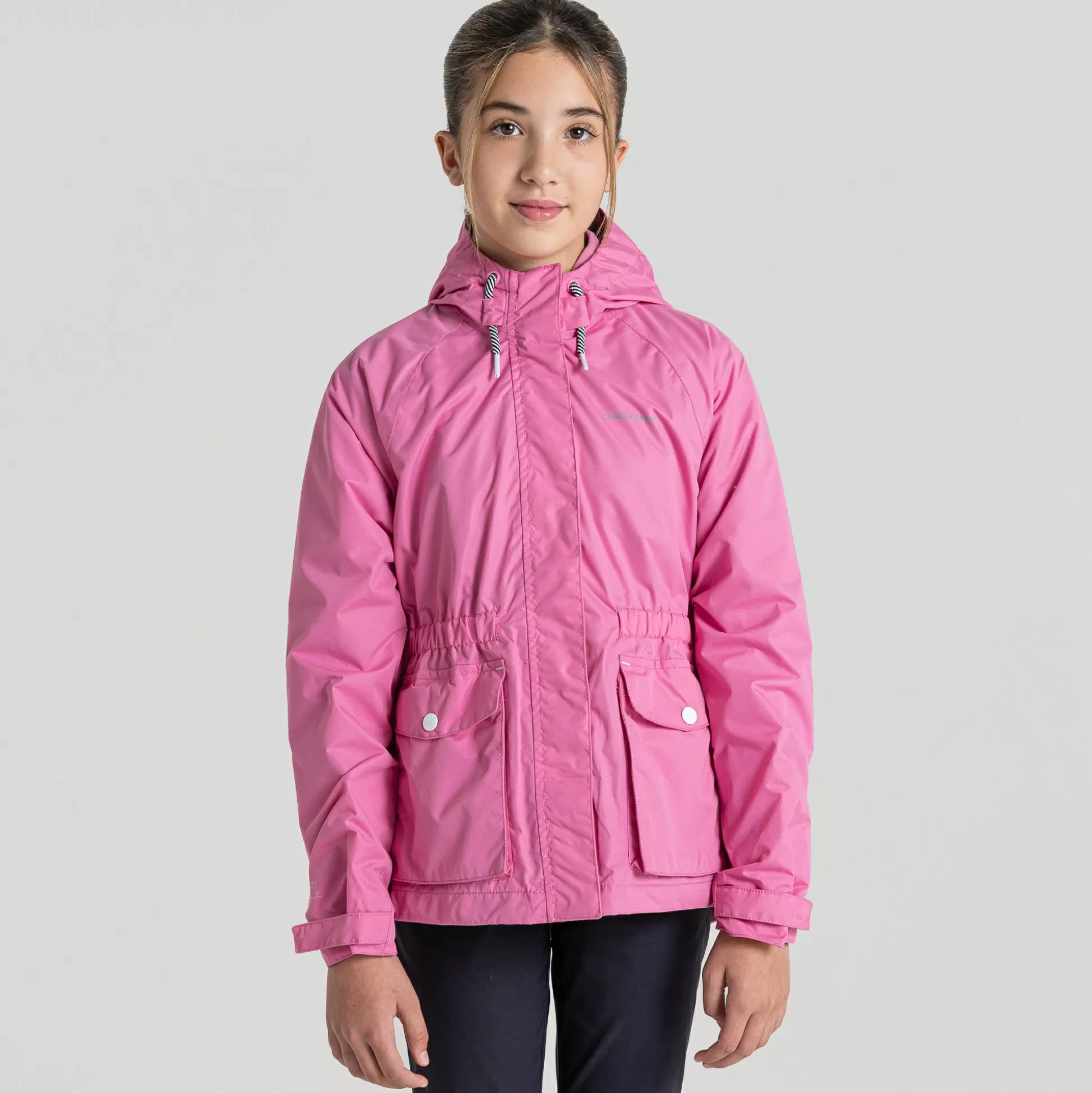 Craghoppers Kid'S Brittany Waterproof Jacket - Carnation Pink<Kids Waterproof Jackets