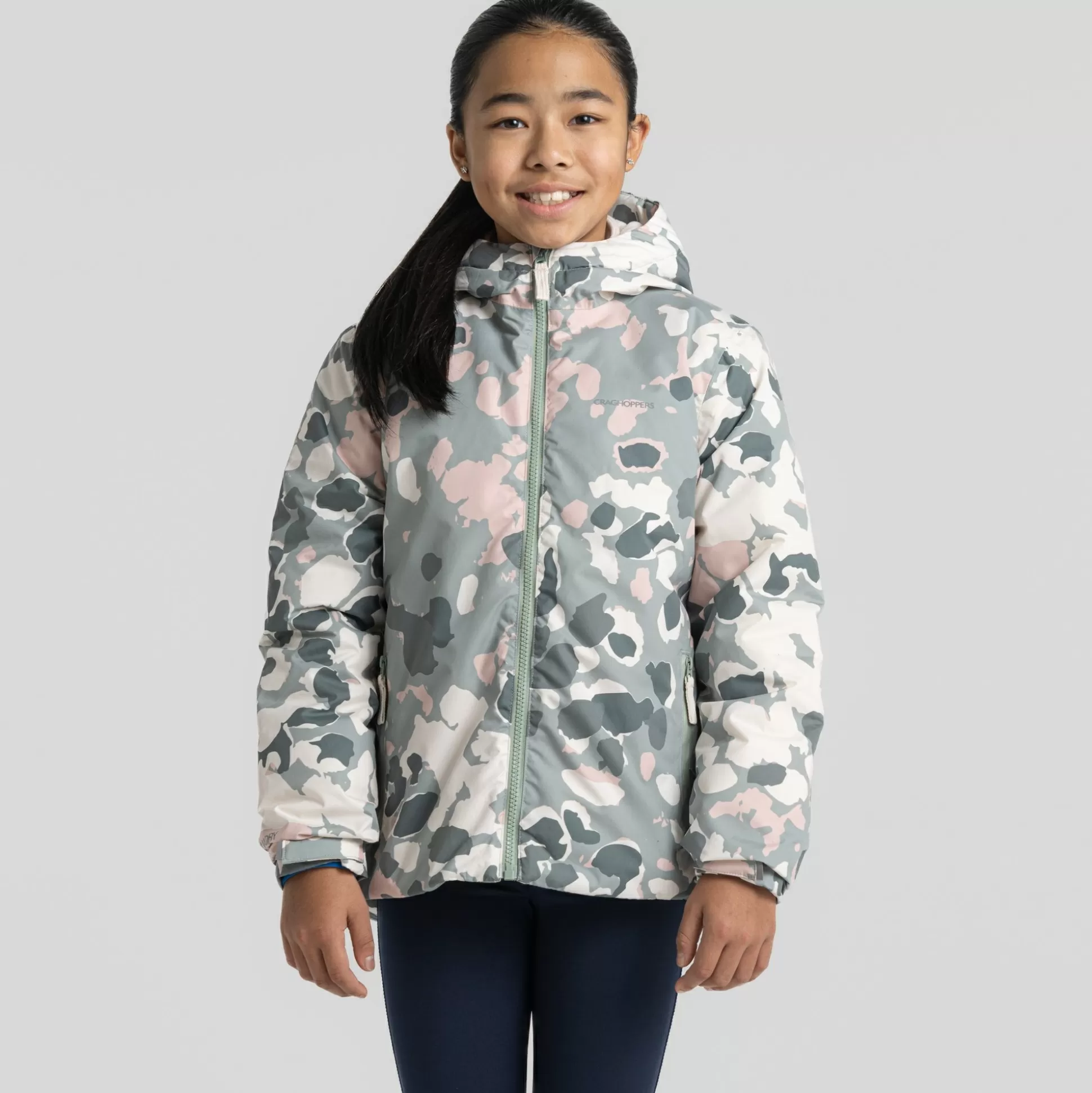 Craghoppers Kid'S Brosna Jacket - Meadow Haze Print<Kids Insulated Jackets | Waterproof Jackets