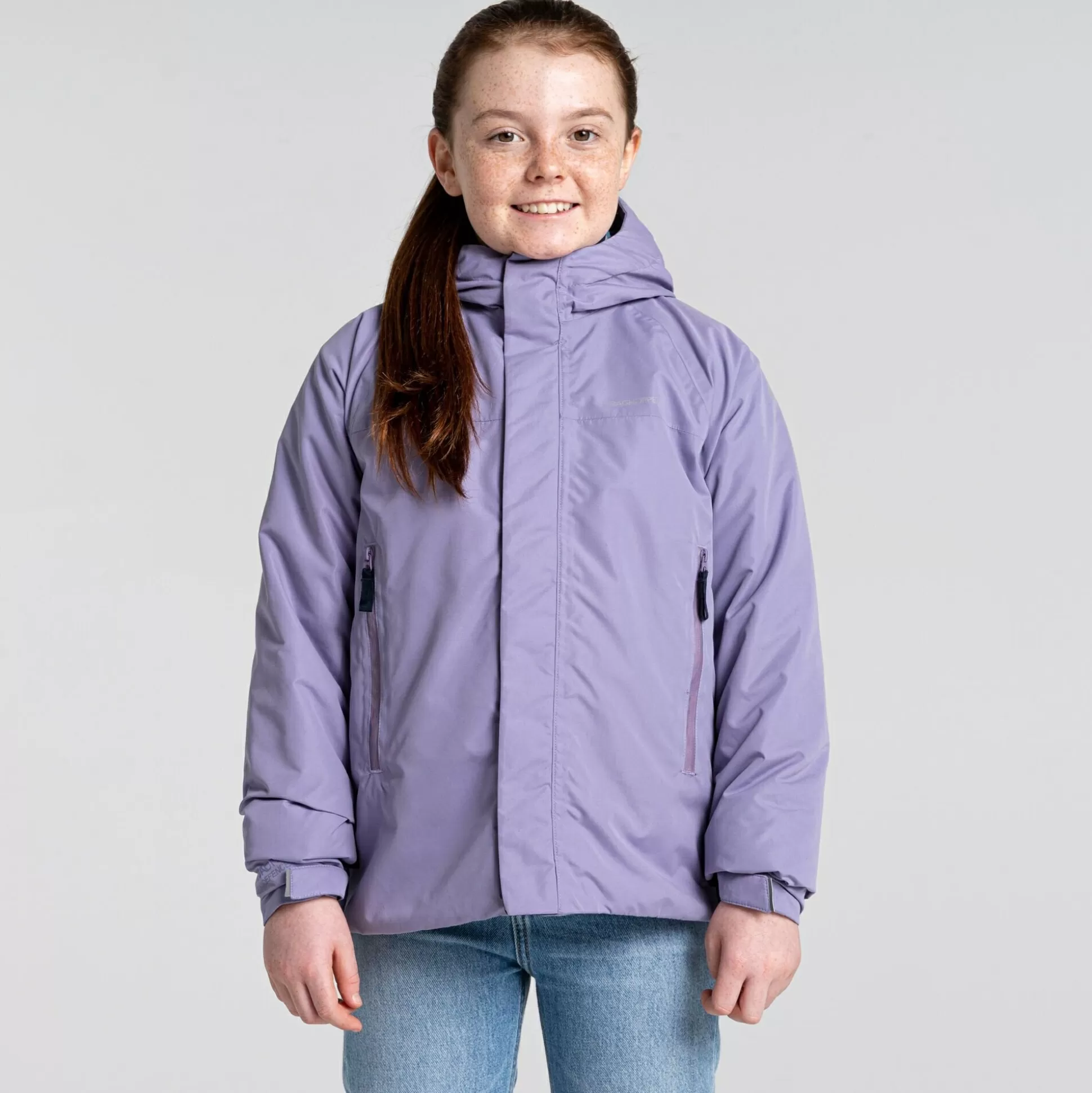 Craghoppers Kid'S Harue Insulated Jacket - Purple Haze / Blue Navy<Kids Insulated Jackets