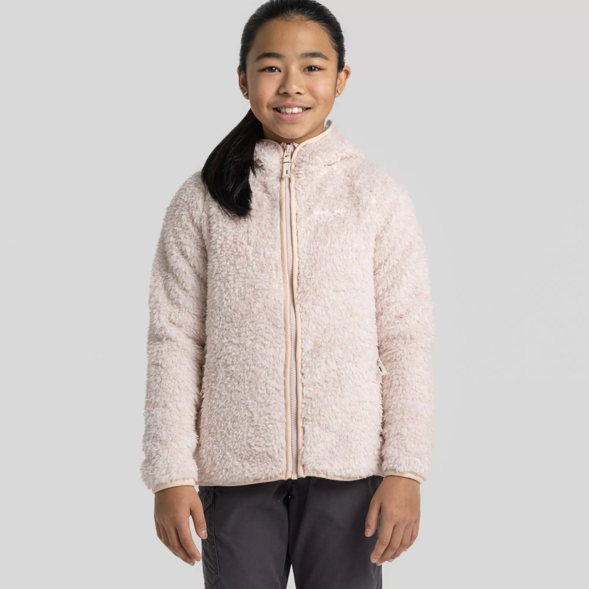 Craghoppers Kid'S Kaito Hooded Jacket - Pink Dusk Marl<Kids Insulated Jackets