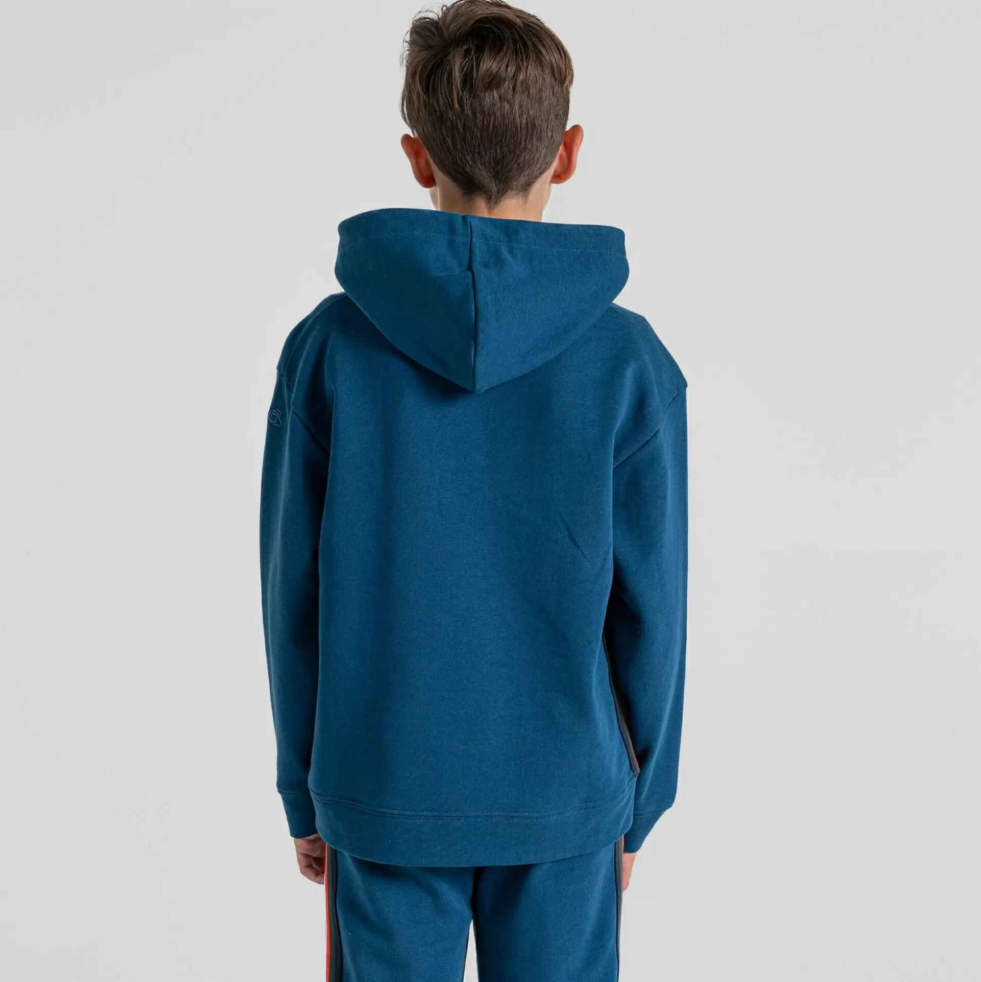 Craghoppers Kid'S Nosilife Baylor Hooded Top - Poseidon Blue<Kids Long Sleeve