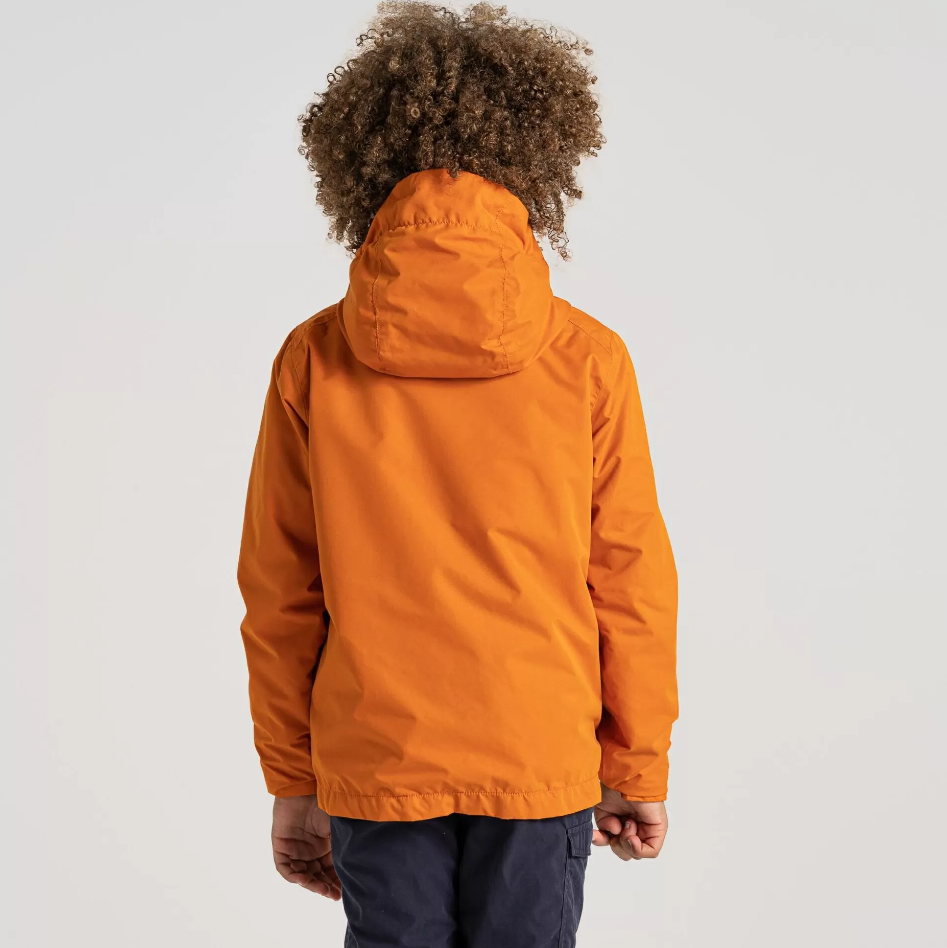 Craghoppers Kid'S Roscoe Waterproof Jacket - Canyon Orange<Kids Waterproof Jackets