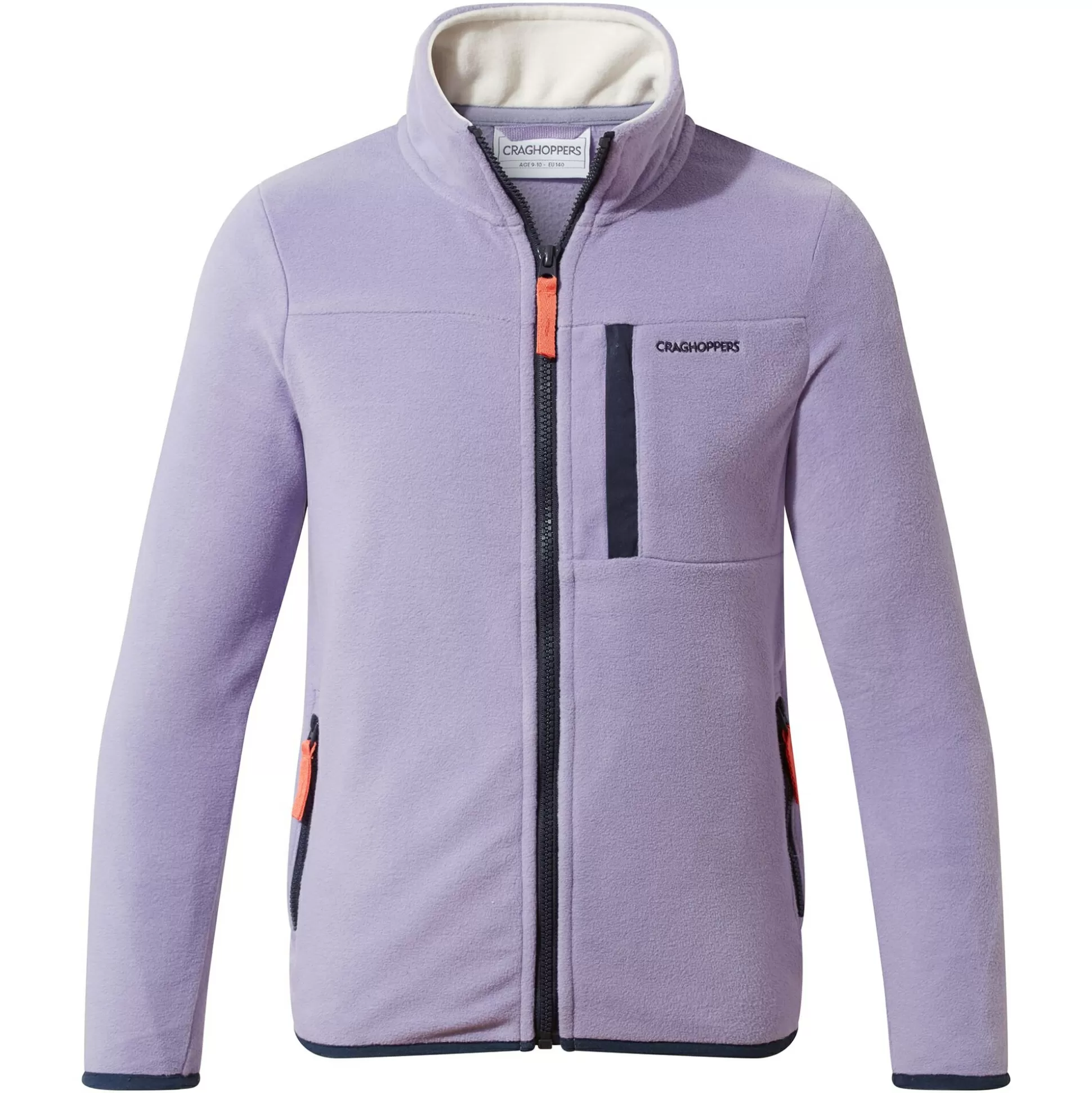 Craghoppers Kid'S Tama Jacket - Purple Haze<Kids Full Zip Fleece