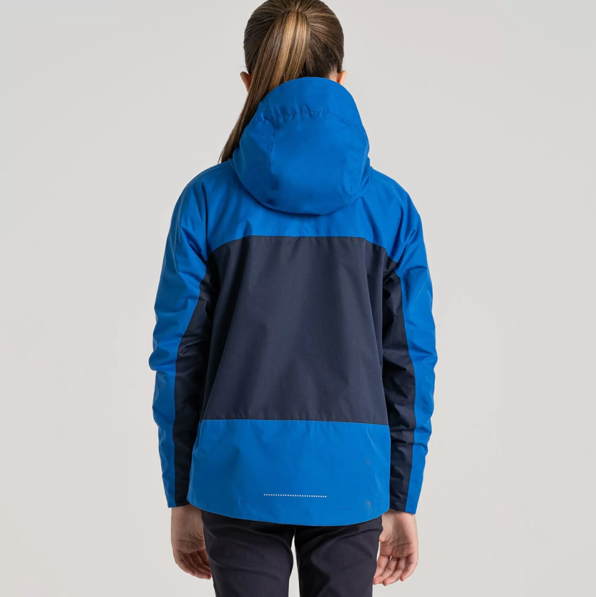 Craghoppers Kid'S Tobin Waterproof Jacket - Bolt Blue / Blue Navy<Kids Waterproof Jackets