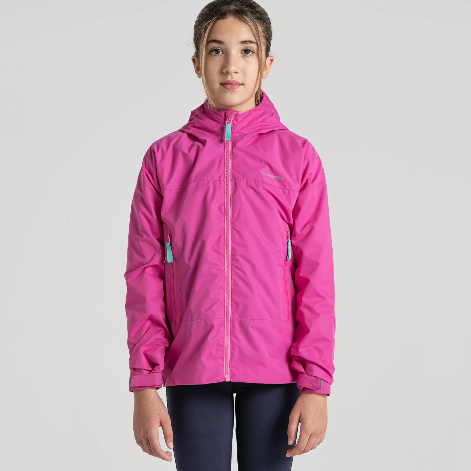 Craghoppers Kid'S Tobin Waterproof Jacket - Fuchsia<Kids Waterproof Jackets