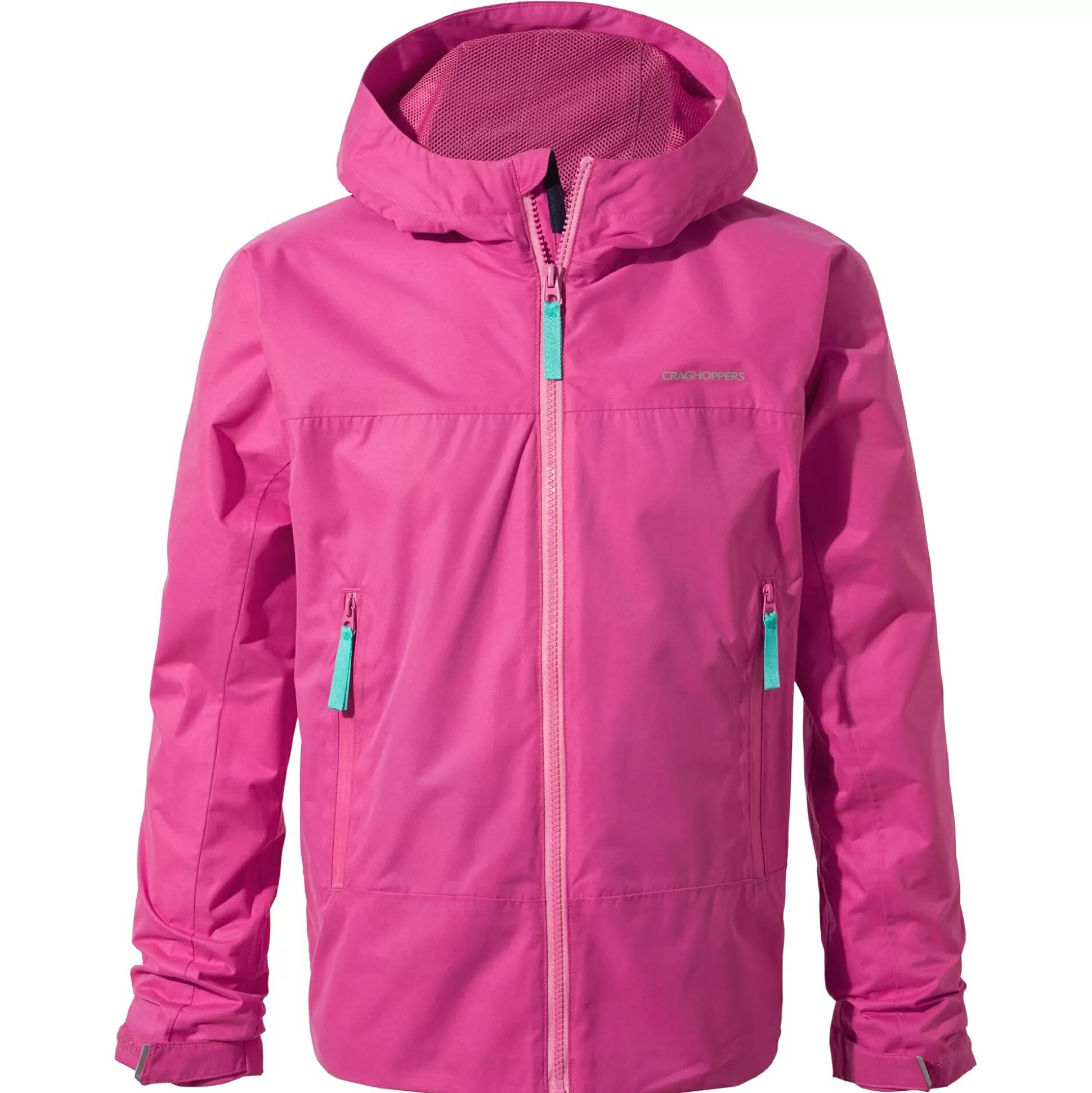 Craghoppers Kid'S Tobin Waterproof Jacket - Fuchsia<Kids Waterproof Jackets