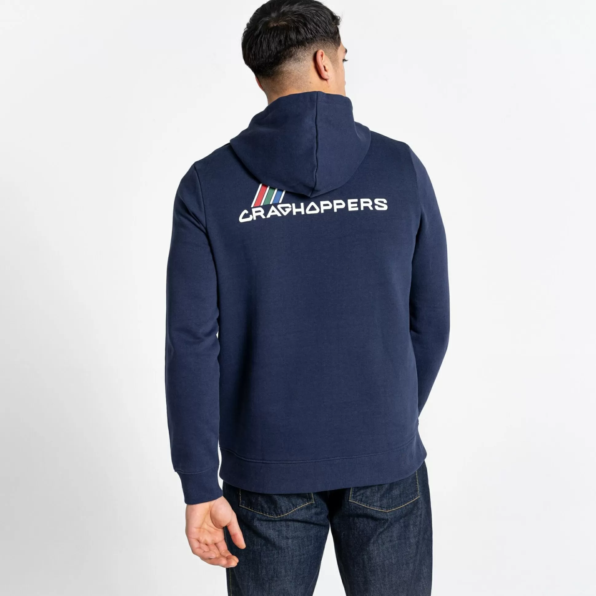 Craghoppers Lautner Hooded Top - Blue Navy<Womens Long Sleeve | Sweatshirts