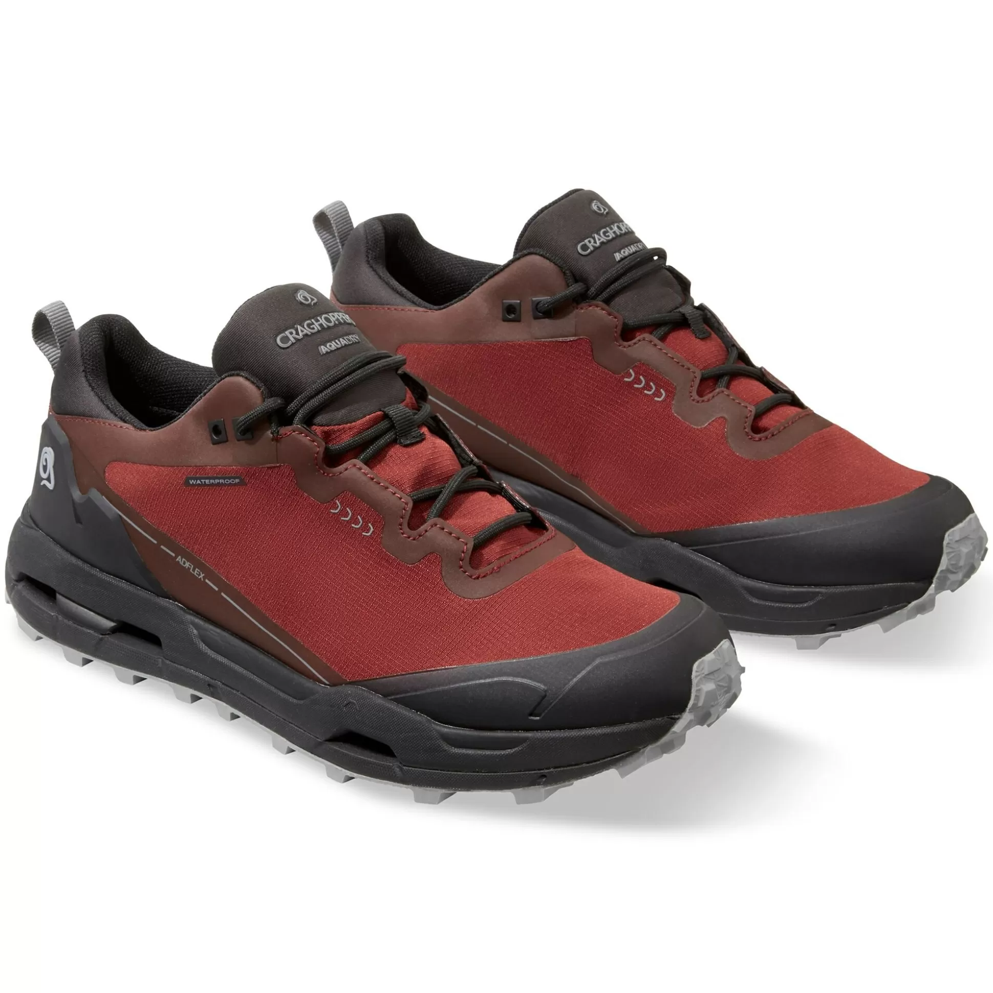 Craghoppers Men'S Adflex Low Boots - Red Brick/Black<Mens Walking Shoes