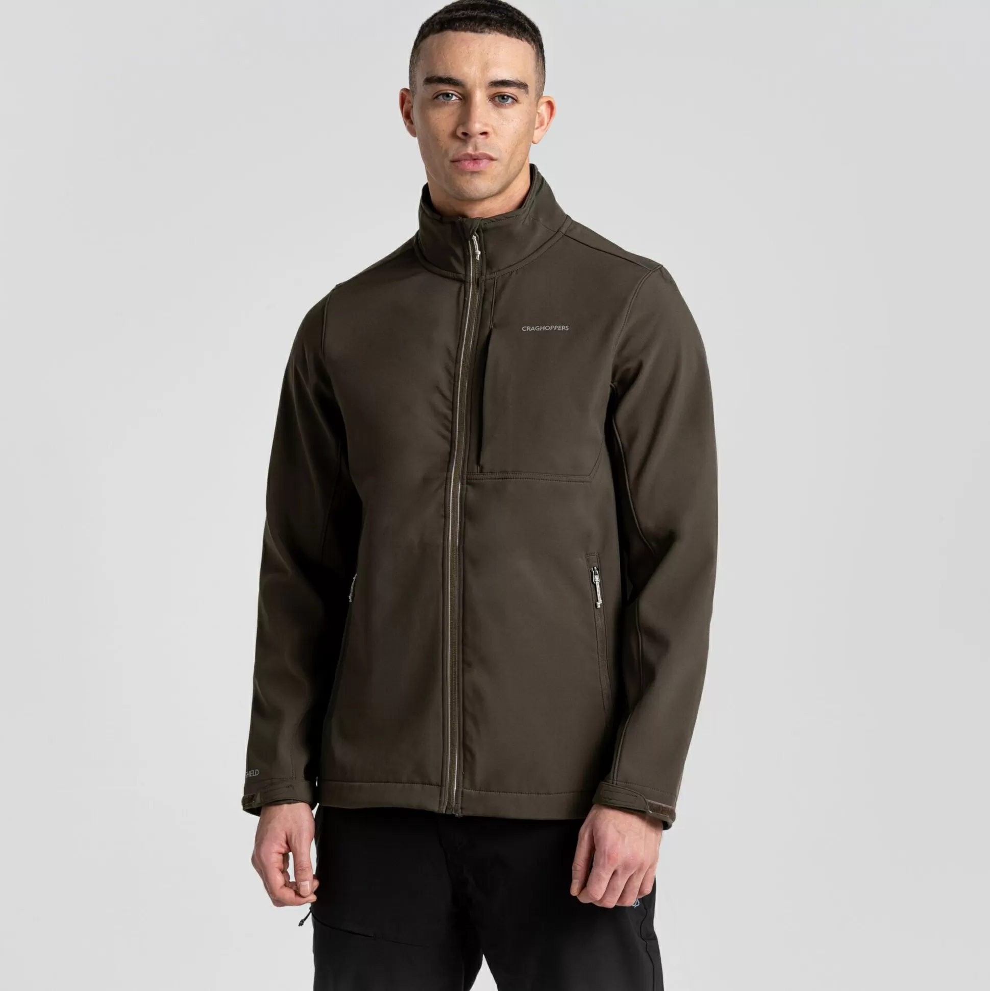 Craghoppers Men'S Altis Lightweight Jacket - Woodland Green<Mens Softshell Jackets