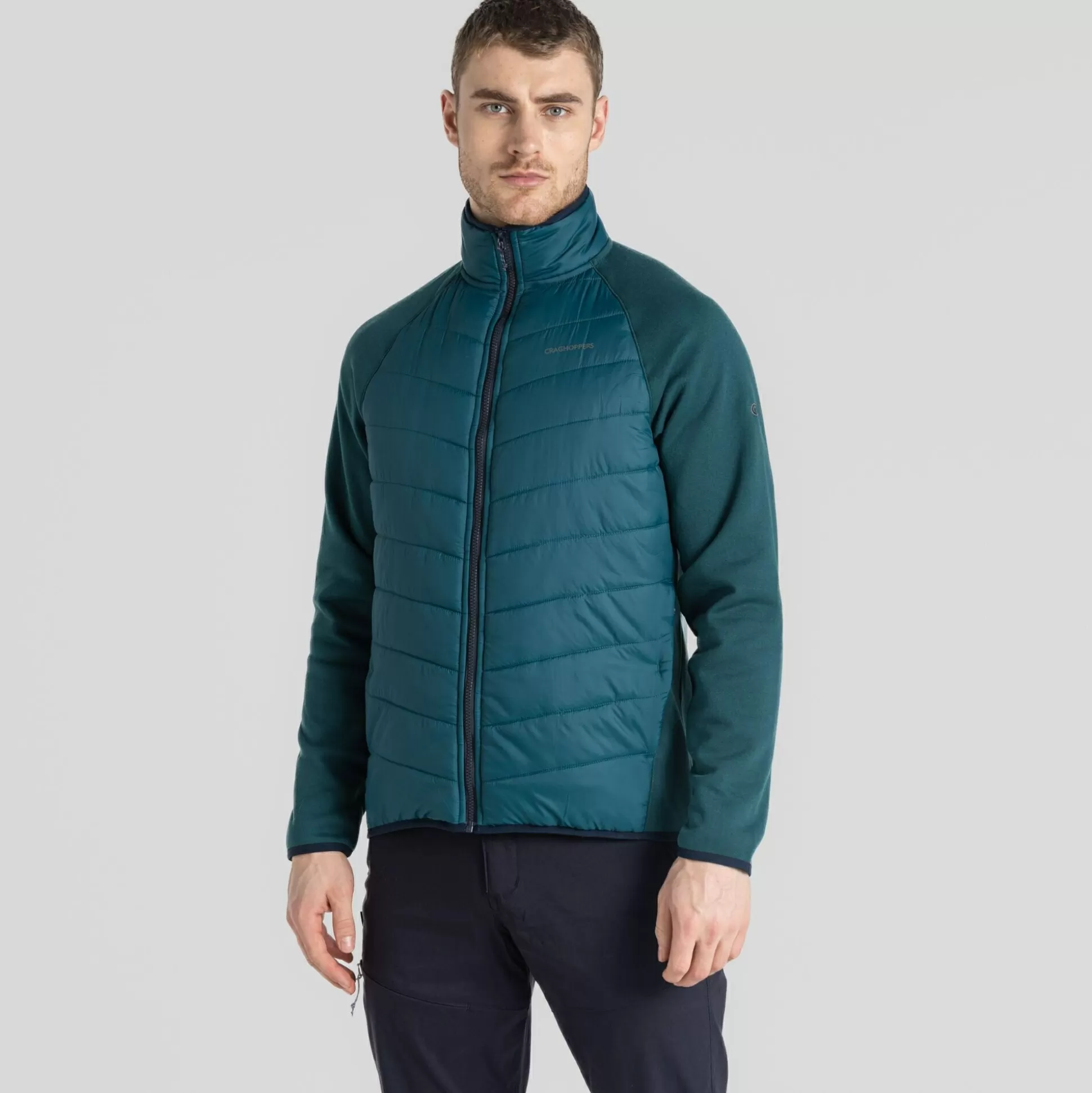 Craghoppers Men'S Ardal Hybrid Jacket - Dark Aegean Blue<Mens Insulated Jackets