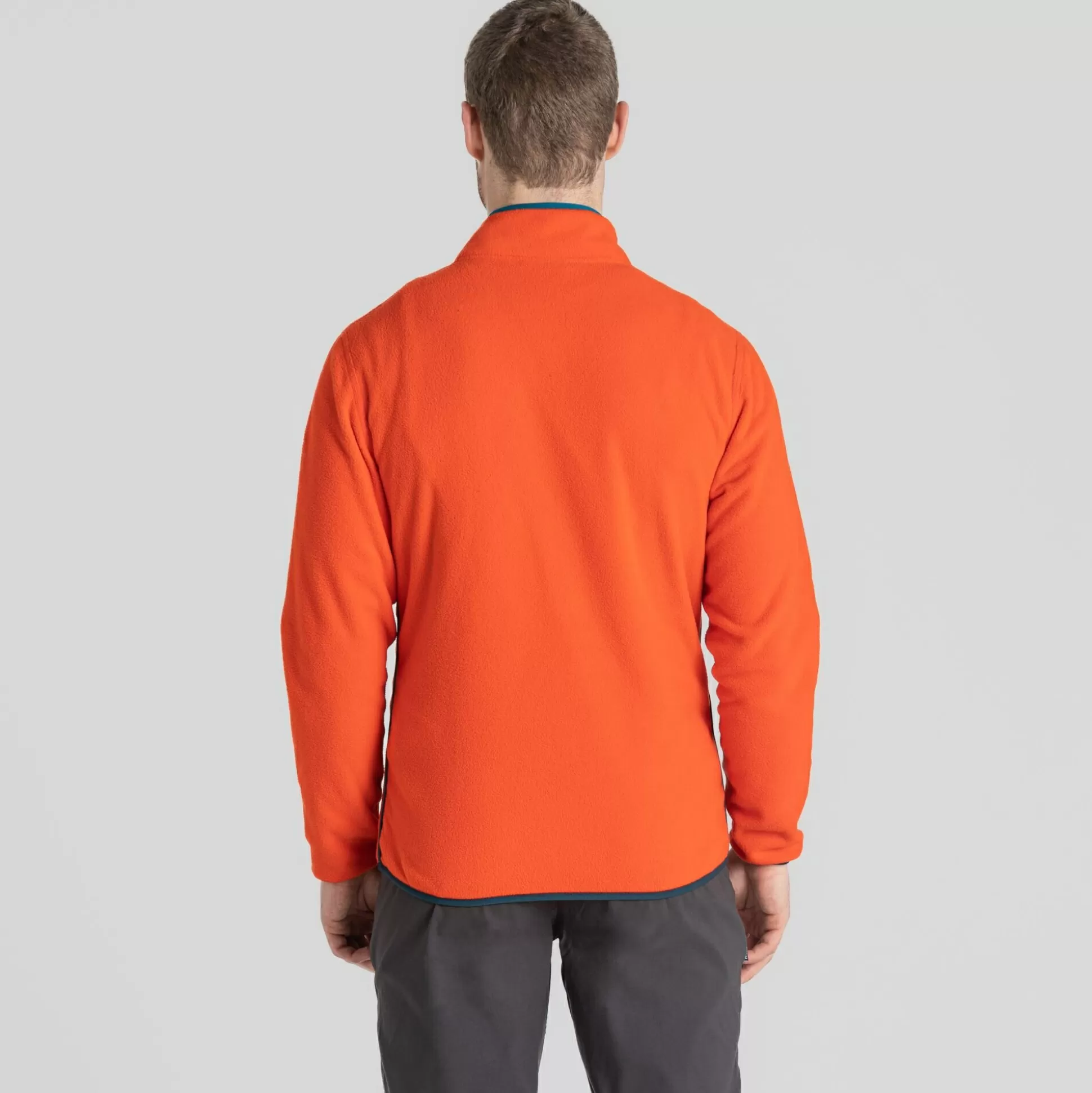 Craghoppers Men'S Co2 Renu Half Zip Fleece - Macaw Red<Mens Half Zip Fleece