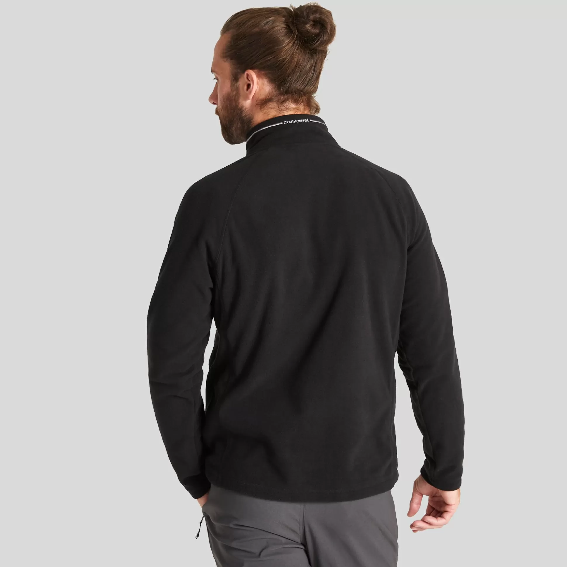 Craghoppers Men'S Corey Half Zip Fleece - Black<Mens Half Zip Fleece