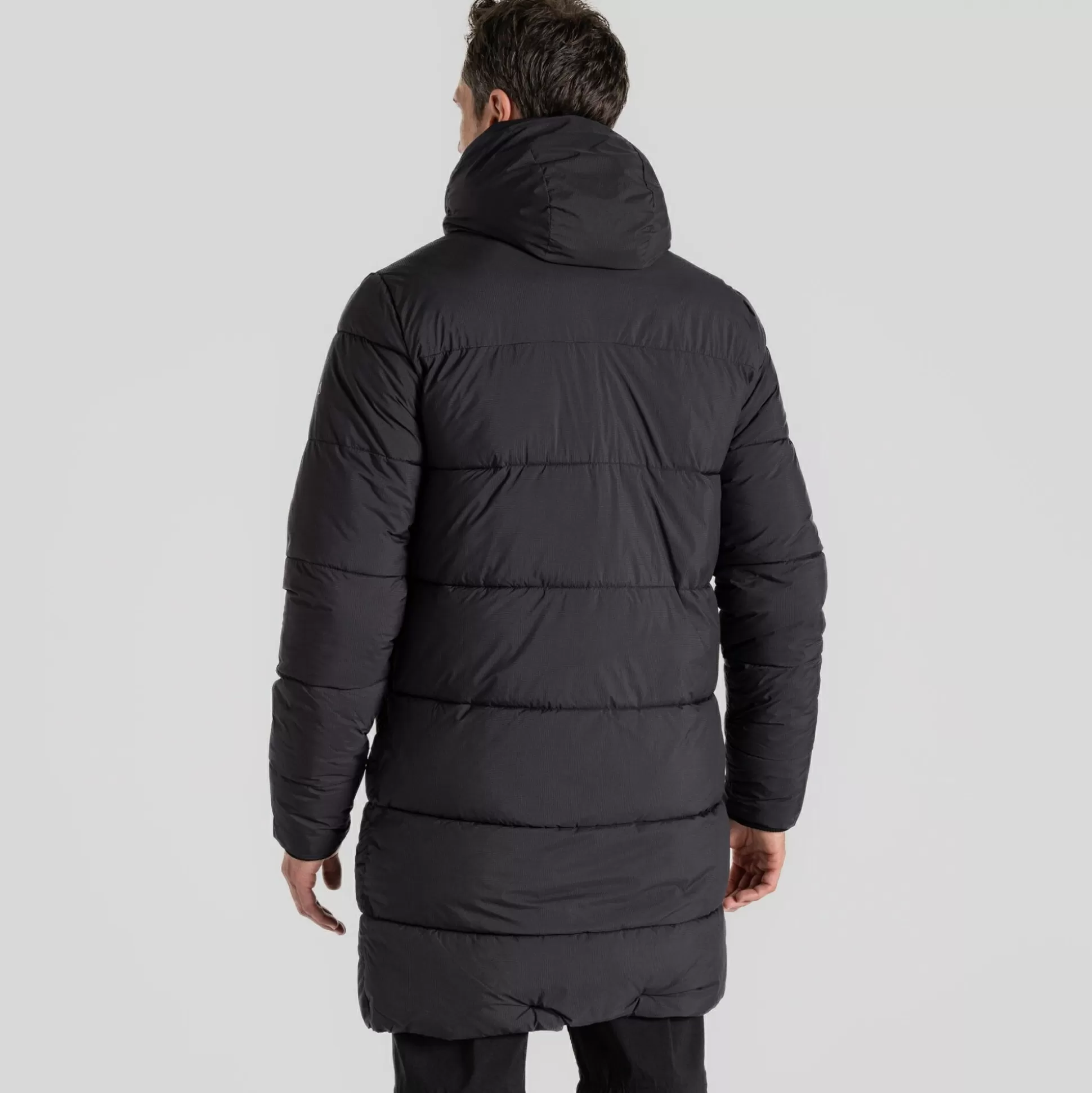 Craghoppers Men'S Cormac Hooded Insulating Jacket - Black<Mens Insulated Jackets