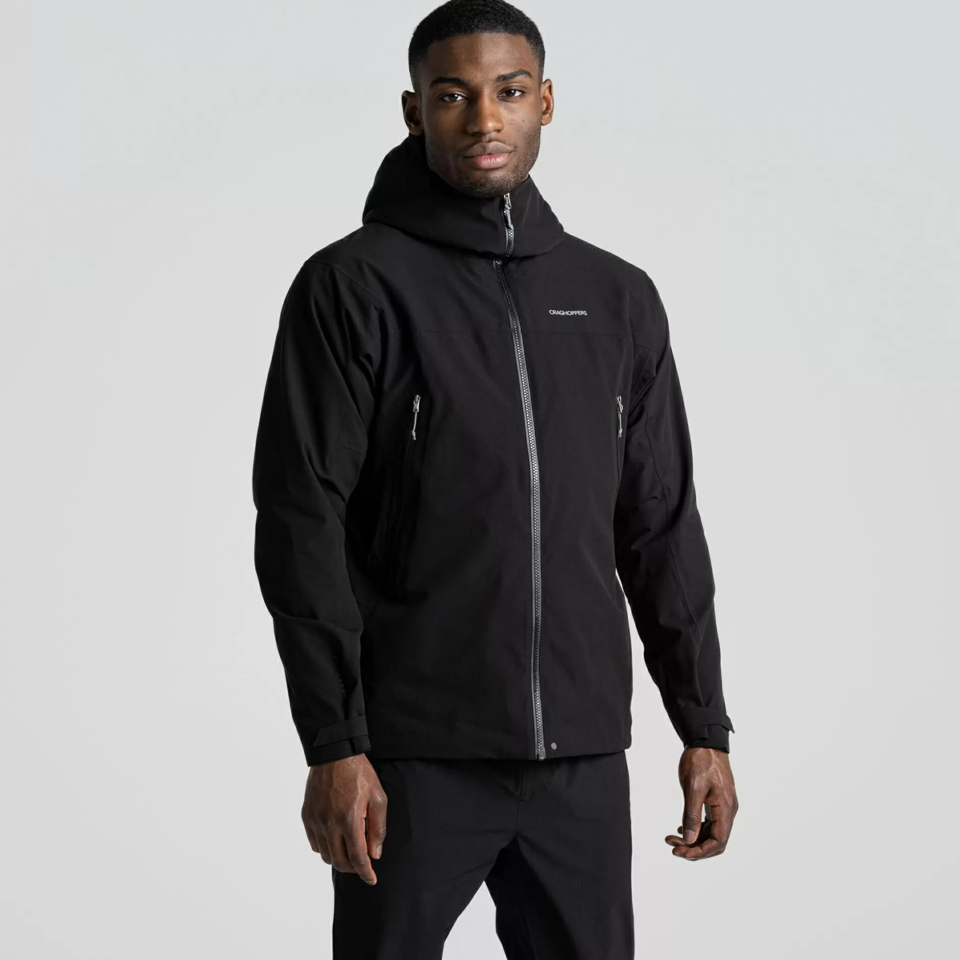 Craghoppers Men'S Dynamic Pro Ii Waterproof Jacket - Black<Mens Waterproof Jackets