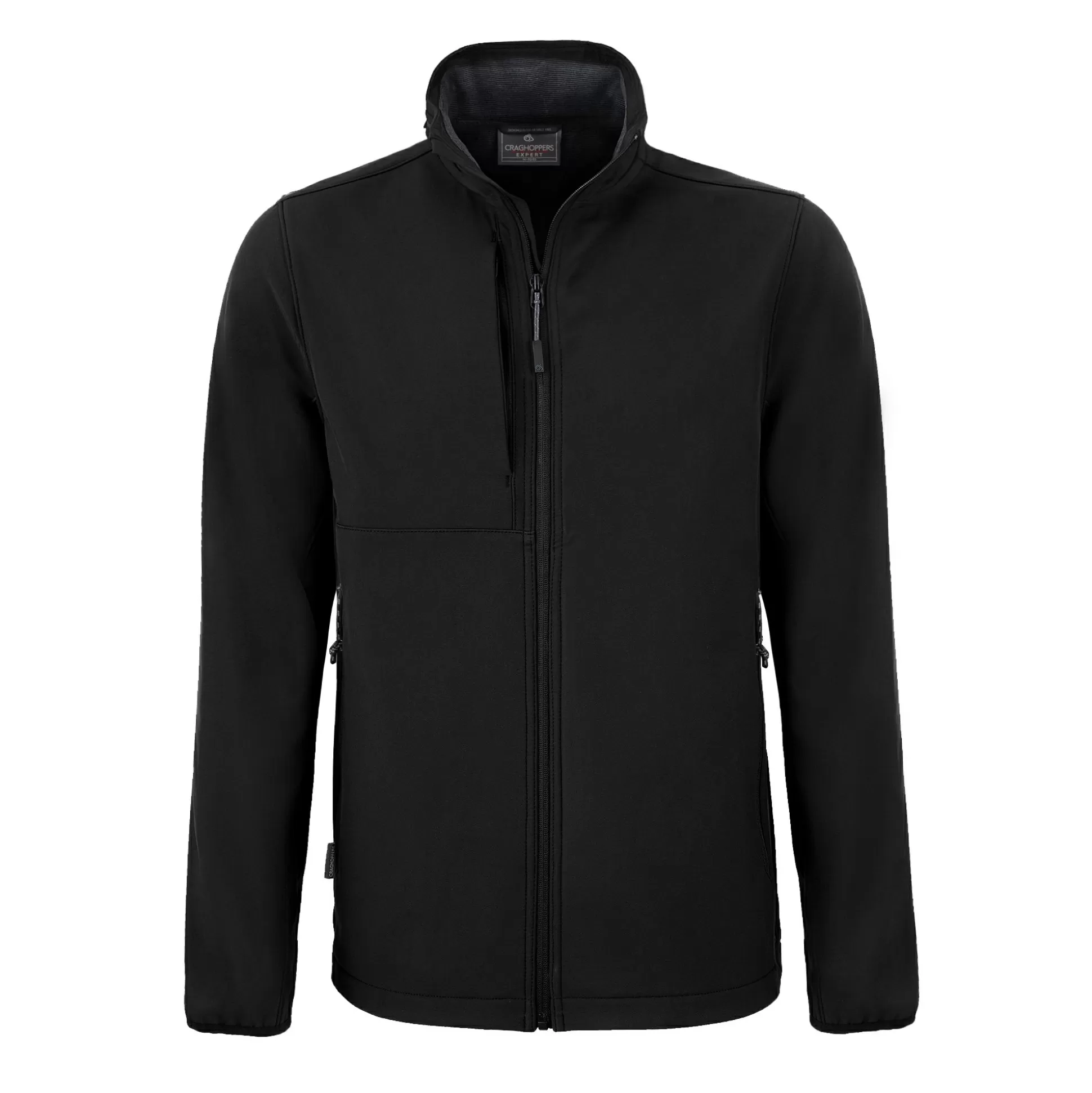 Craghoppers Men'S Expert Basecamp Softshell Jacket - Black<Mens Softshell Jackets | Insulated Jackets