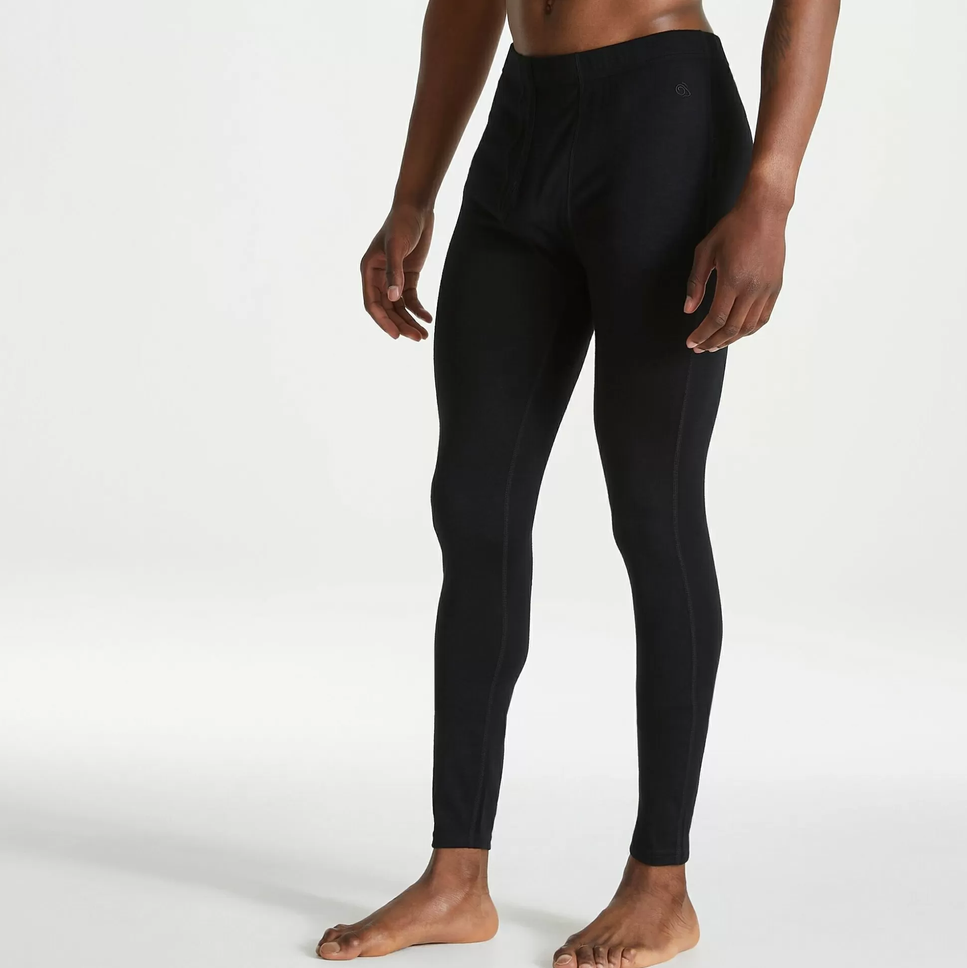 Craghoppers Men'S Expert Merino Baselayer Leggings - Black<Mens Walking Trousers