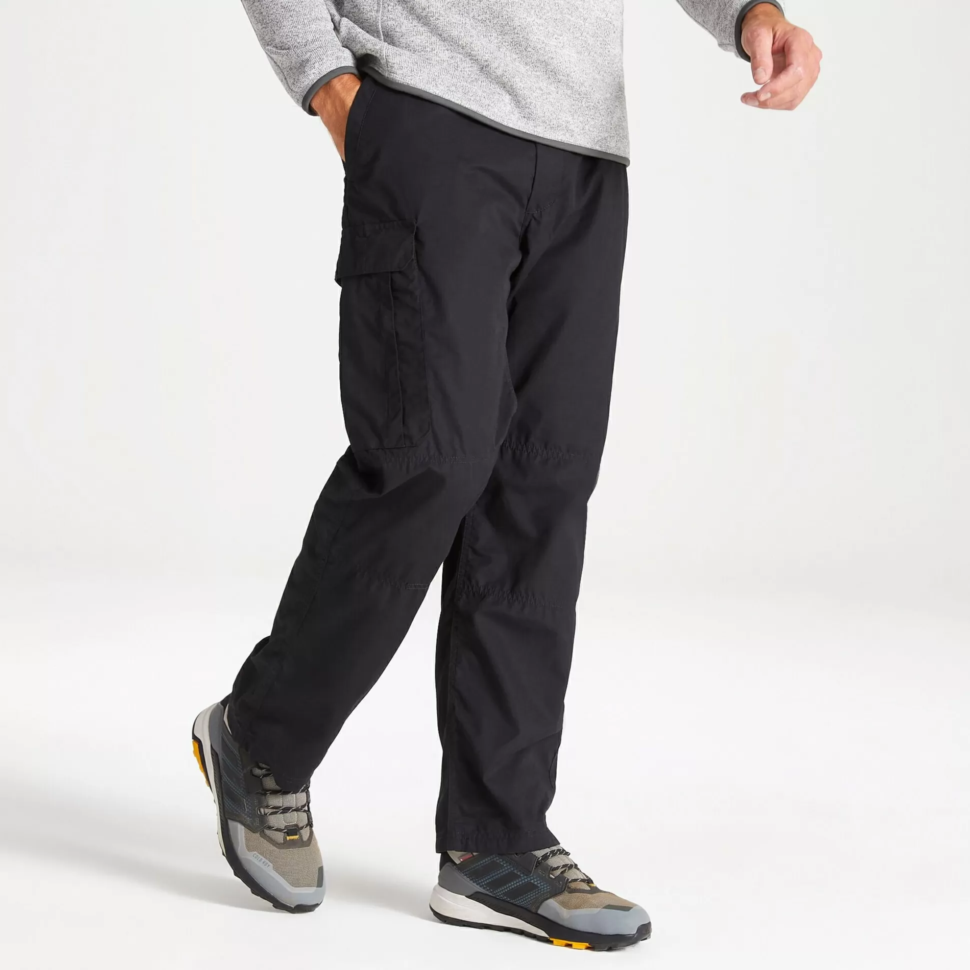 Craghoppers Men'S Kiwi Classic Trousers - Black<Mens Cargo Trousers | Walking Trousers