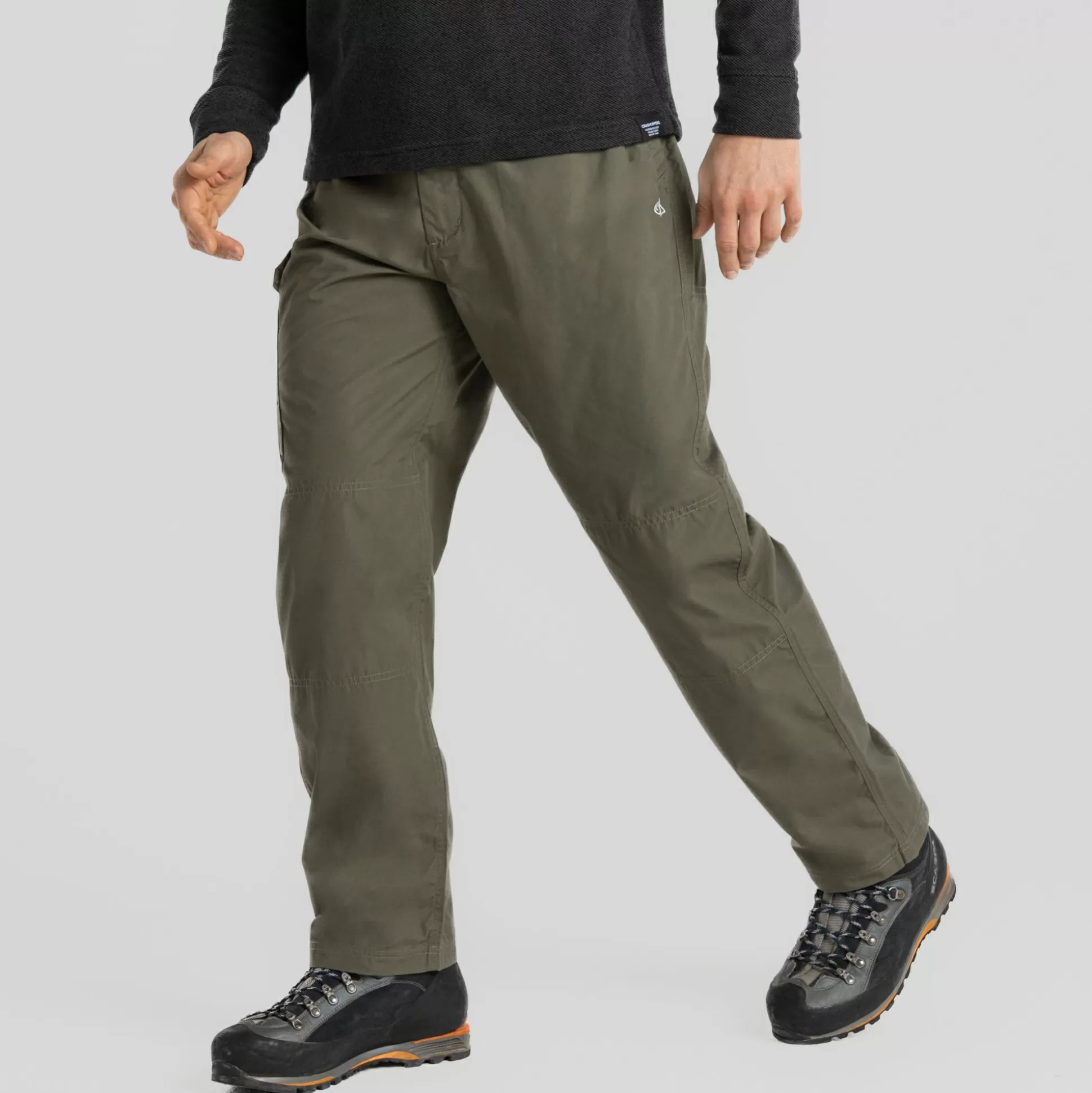 Craghoppers Men'S Kiwi Classic Trousers - Wild Olive<Mens Cargo Trousers | Walking Trousers