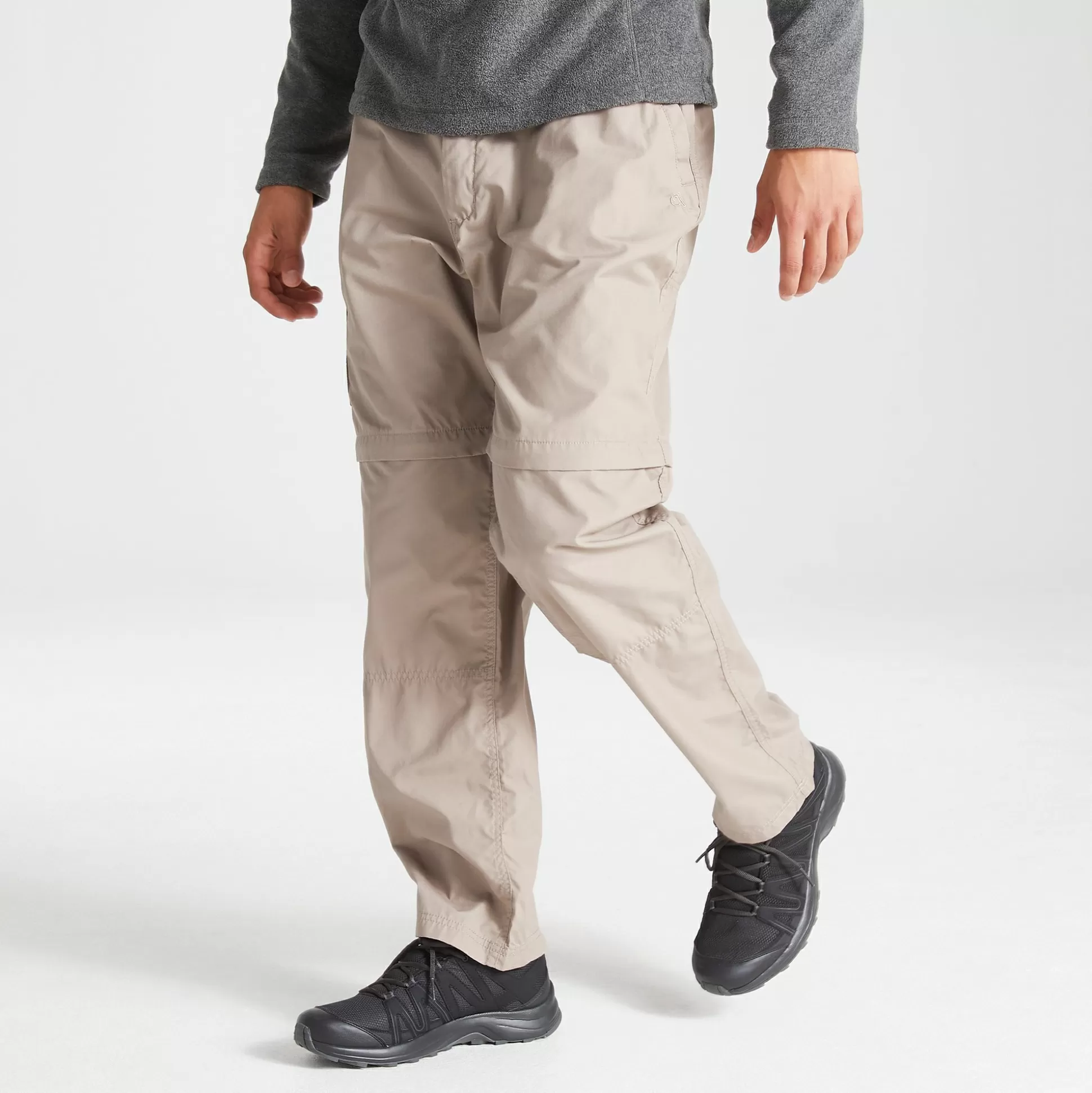 Craghoppers Men'S Kiwi Convertible Trousers - Beach<Mens Zip Off Trousers | Walking Trousers