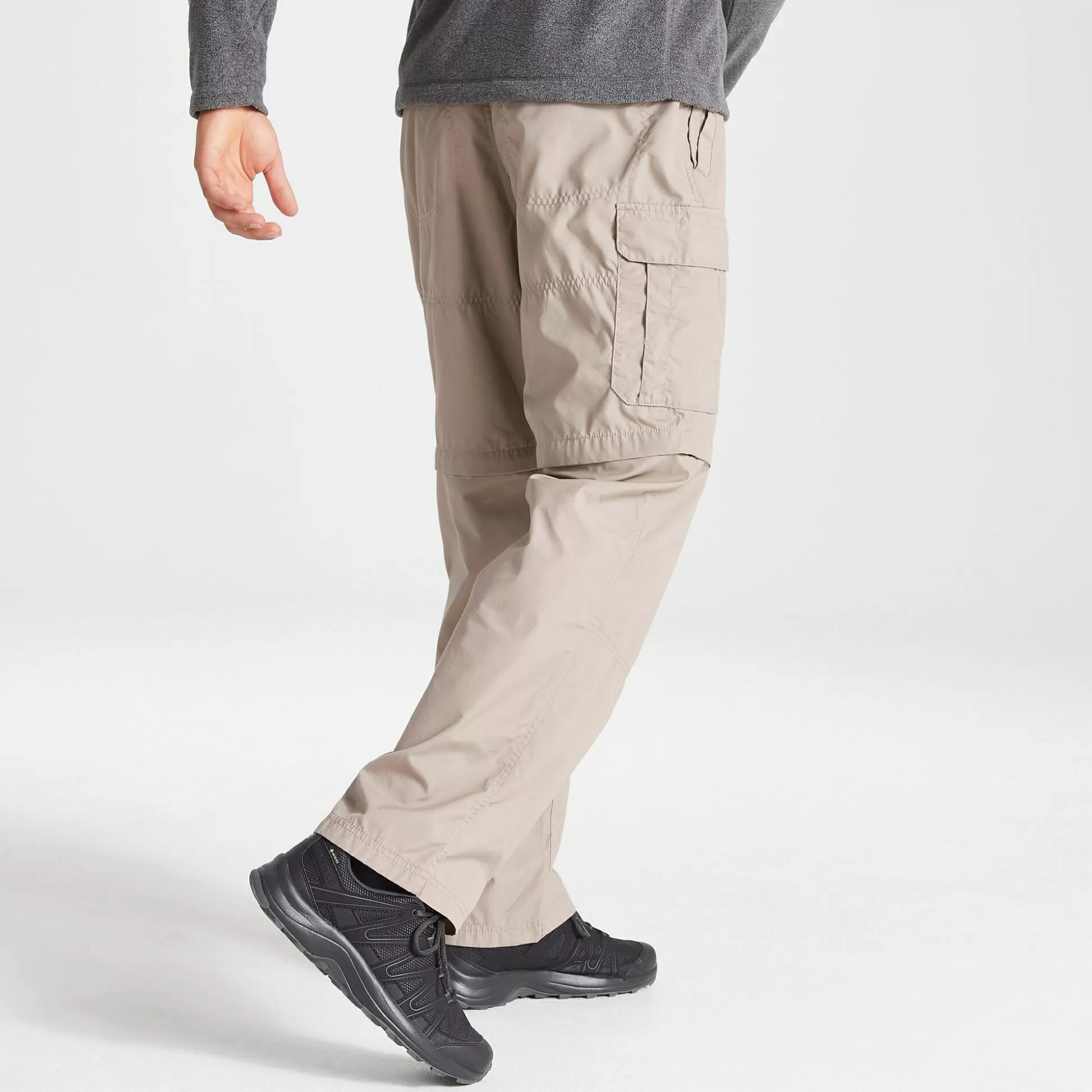 Craghoppers Men'S Kiwi Convertible Trousers - Beach<Mens Zip Off Trousers | Walking Trousers