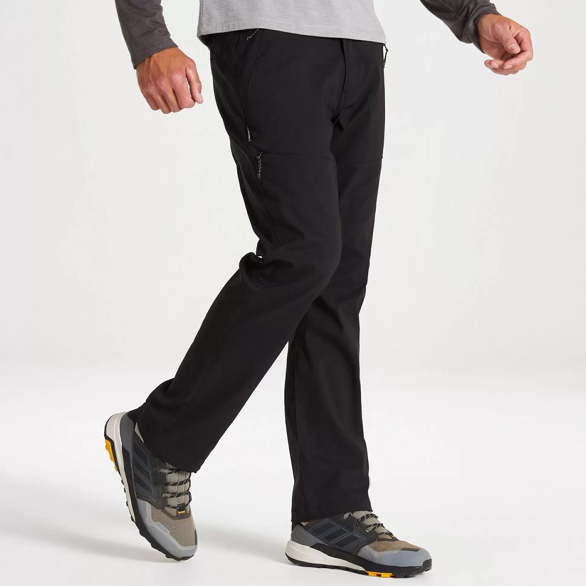 Craghoppers Men'S Kiwi Pro Ii Trousers - Black<Mens Walking Trousers