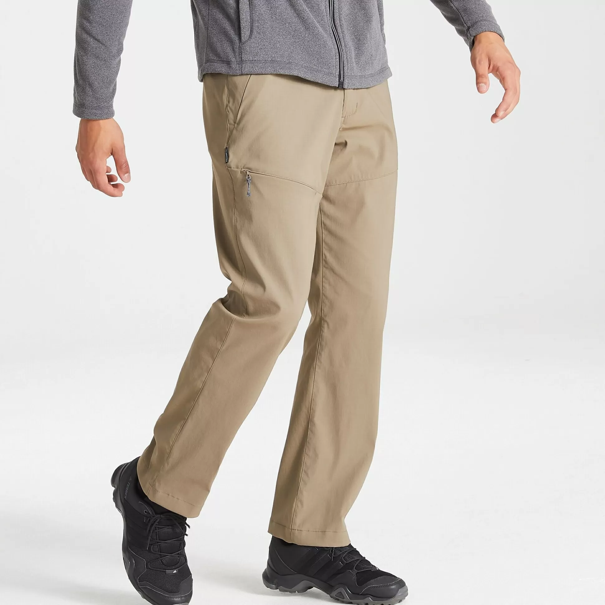 Craghoppers Men'S Kiwi Pro Ii Trousers - Pebble<Mens Walking Trousers