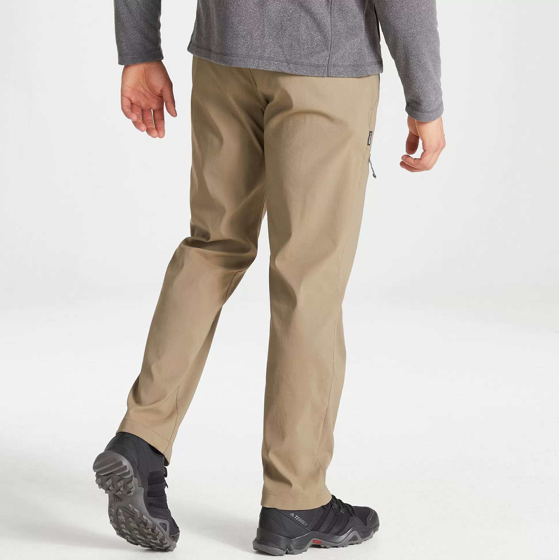 Craghoppers Men'S Kiwi Pro Ii Trousers - Pebble<Mens Walking Trousers