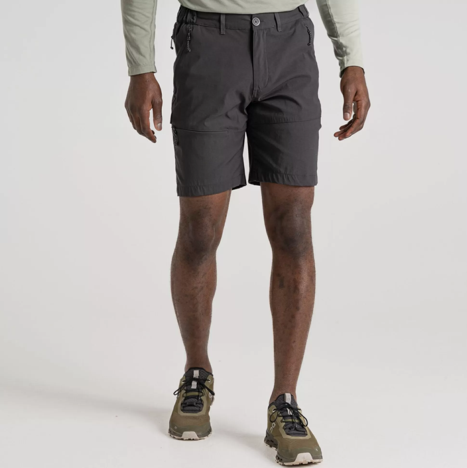 Craghoppers Men'S Kiwi Pro Shorts - Dark Lead<Mens Shorts