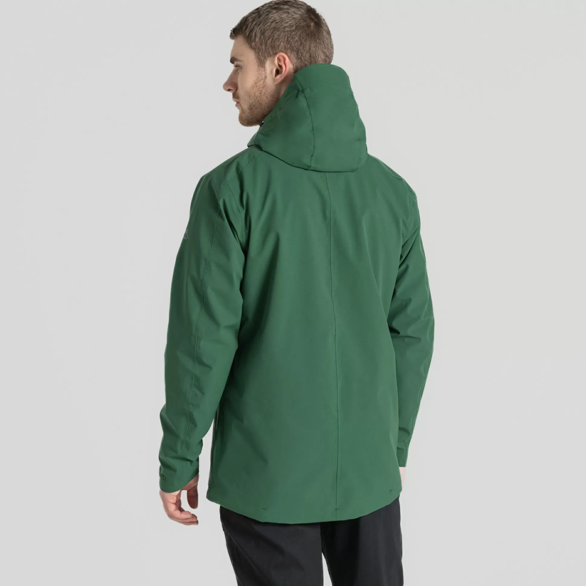 Craghoppers Men'S Lorton Stretch Waterproof Jacket - Evergreen<Mens Waterproof Jackets