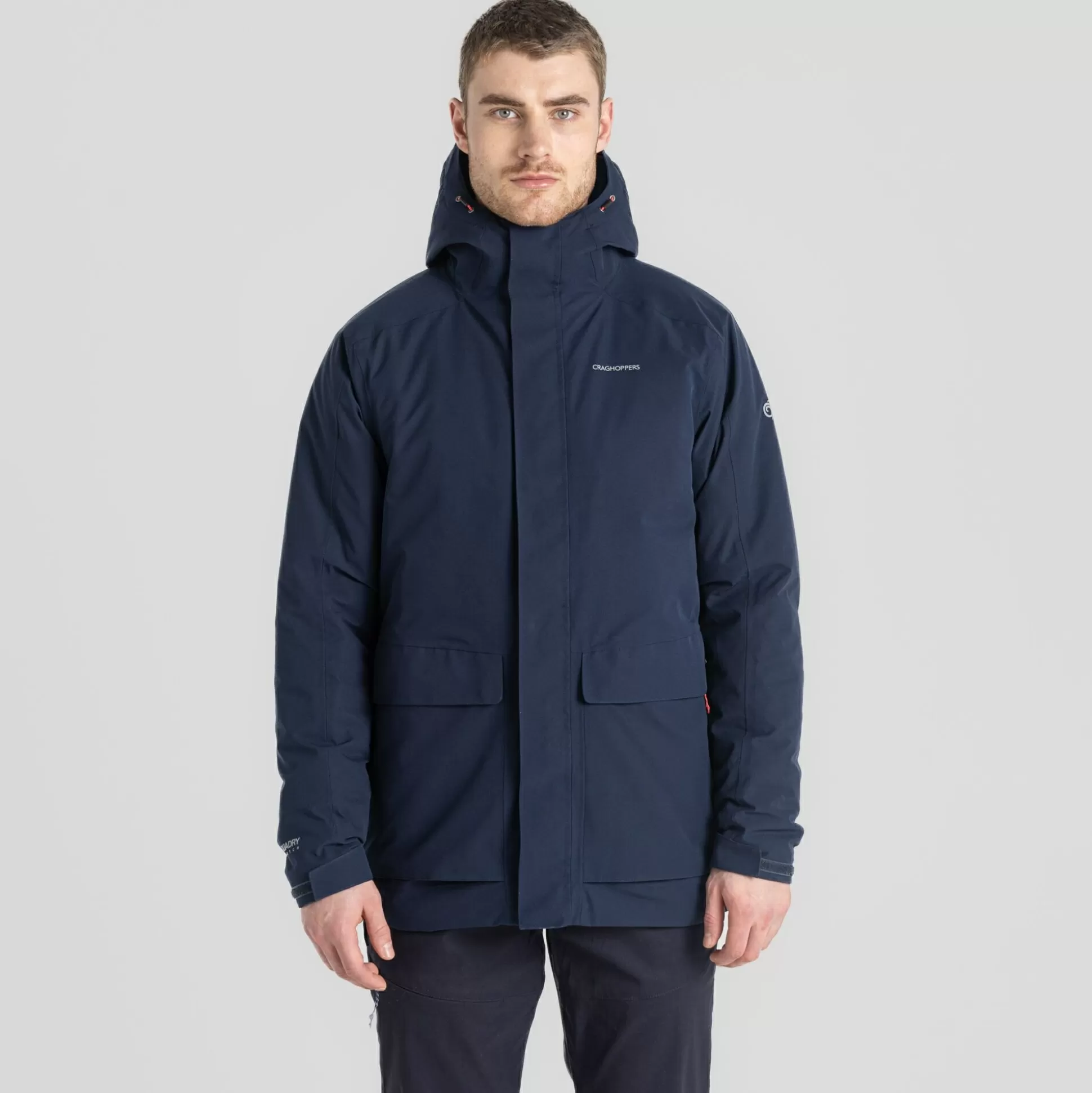 Craghoppers Men'S Lorton Thermic Jacket - Blue Navy / Lagoon Blue<Mens Insulated Jackets | Waterproof Jackets