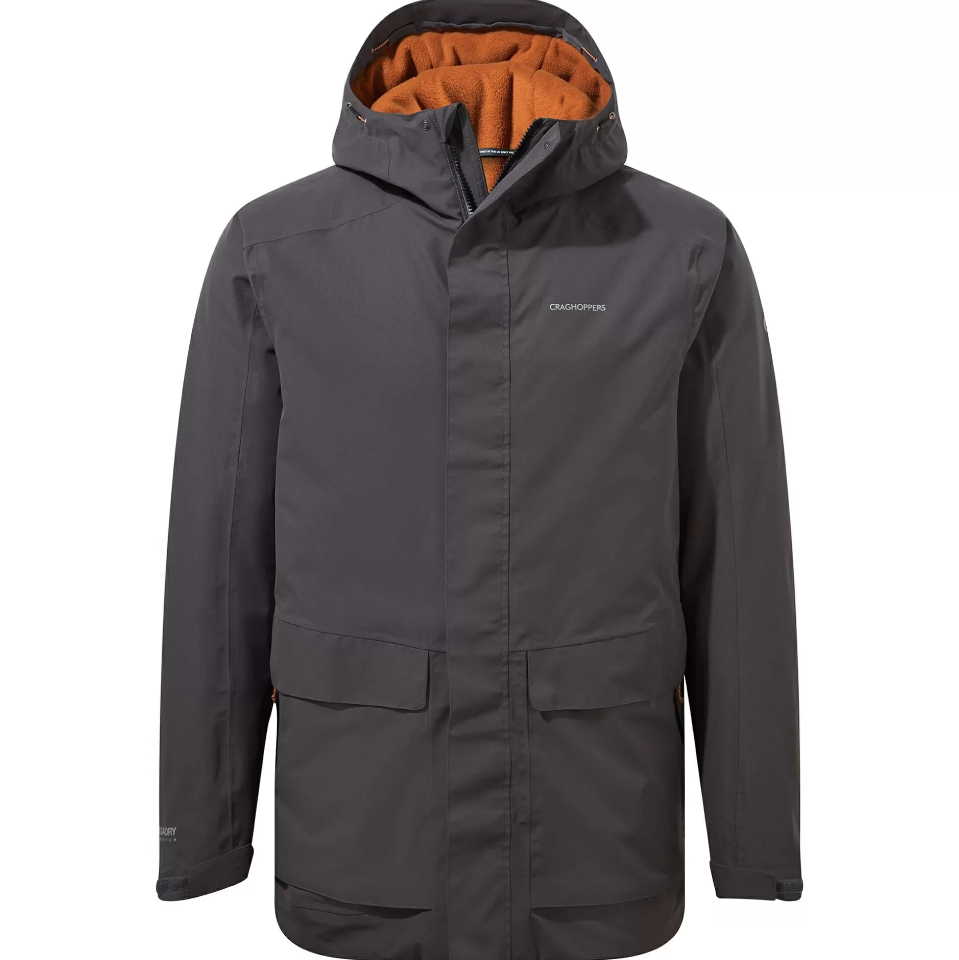 Craghoppers Men'S Lorton Thermic Jacket - Coast Grey / Potters Clay<Mens Insulated Jackets