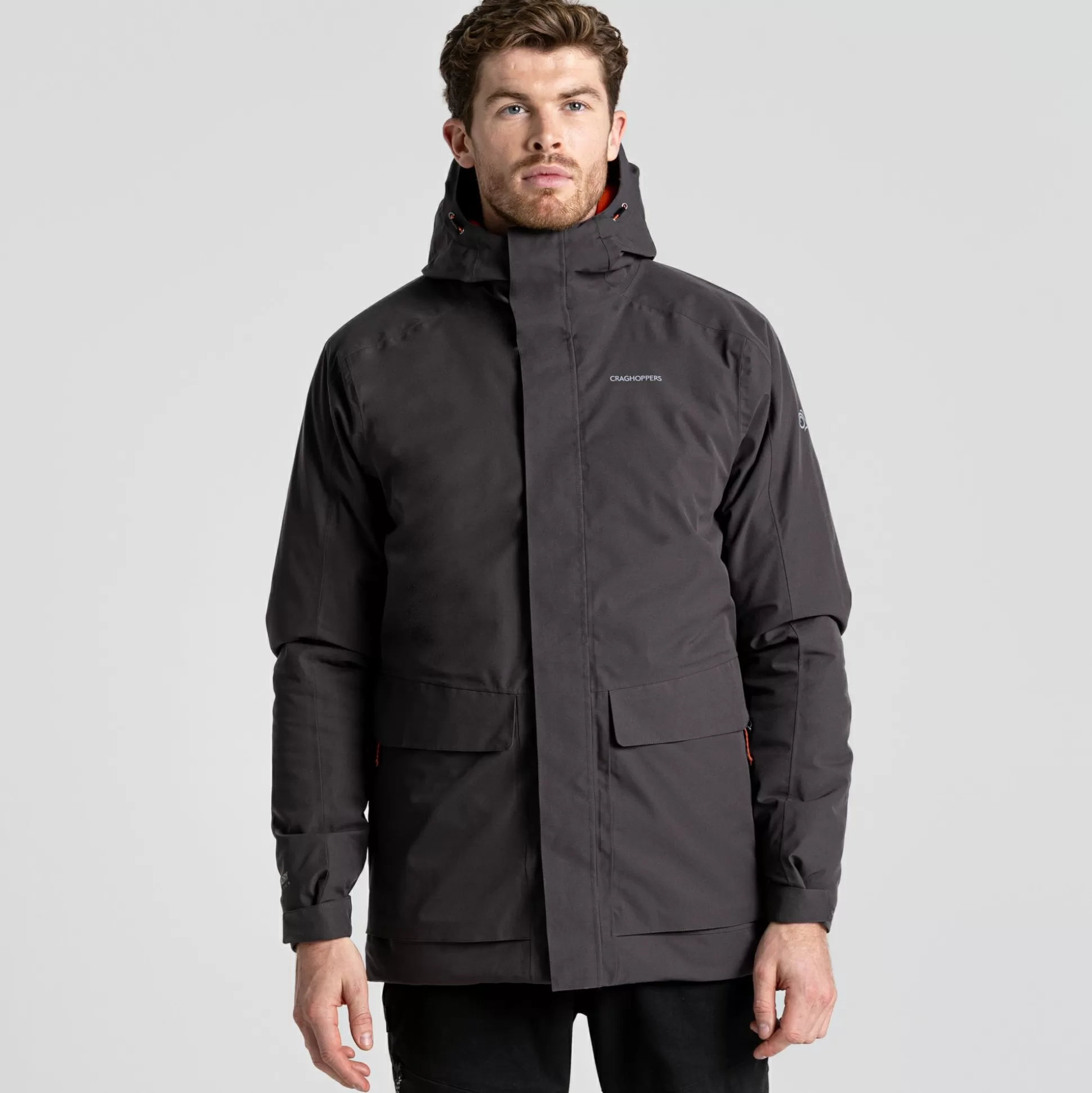 Craghoppers Men'S Lorton Thermic Jacket - Coast Grey / Potters Clay<Mens Insulated Jackets