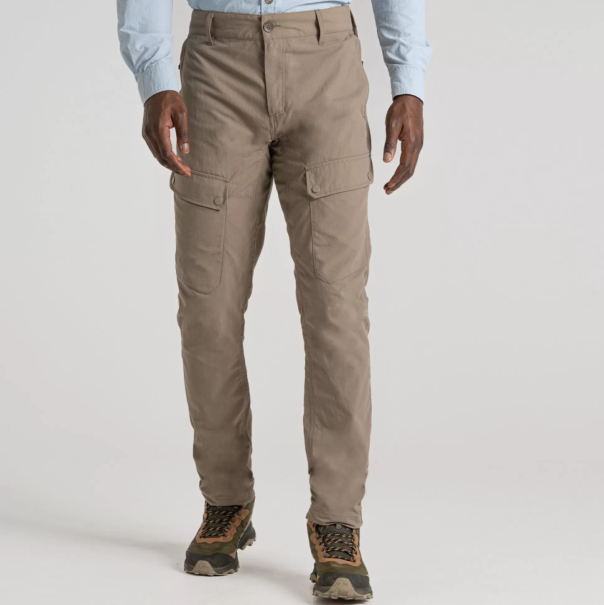 Craghoppers Men'S Nosilife Adventure Trouser - Pebble<Mens Walking Trousers