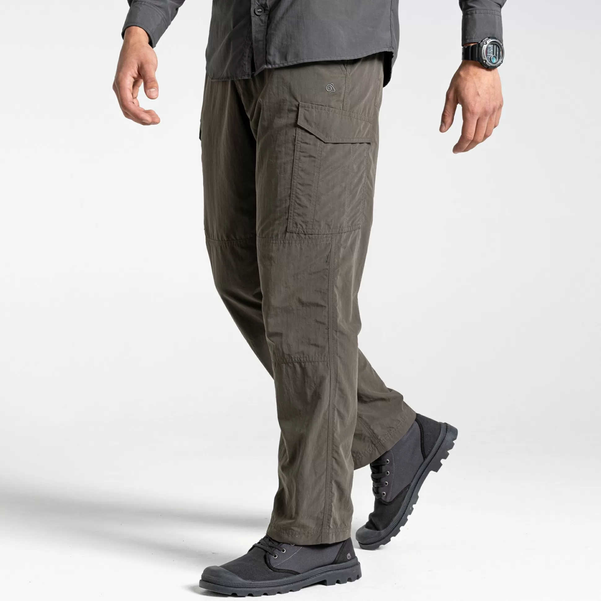 Craghoppers Men'S Nosilife Cargo Ii Trousers - Woodland Green<Mens Cargo Trousers | Walking Trousers