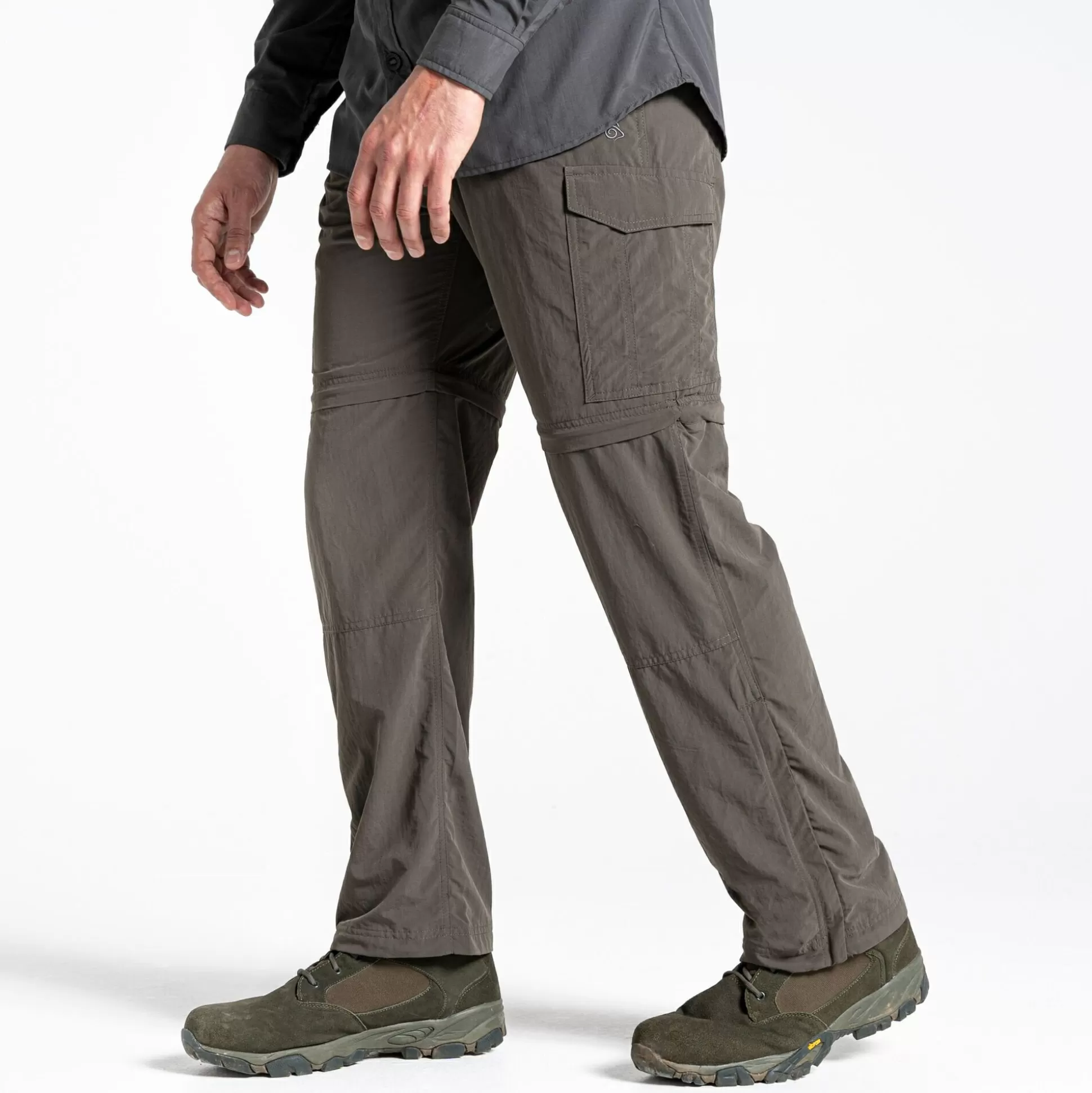 Craghoppers Men'S Nosilife Convertible Ii Trousers - Woodland Green<Mens Cargo Trousers | Zip Off Trousers