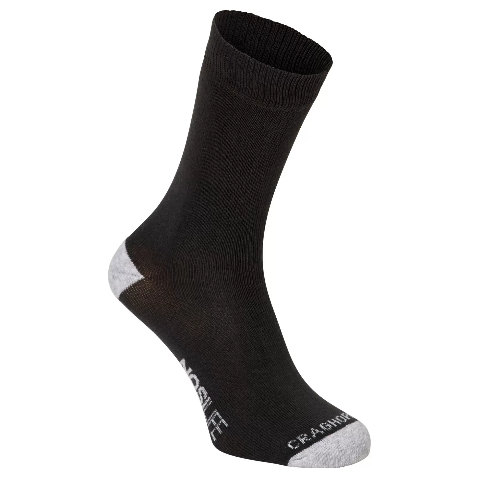 Craghoppers Men'S Nosilife Travel Socks - Charcoal / Soft Grey Marl<Mens Socks