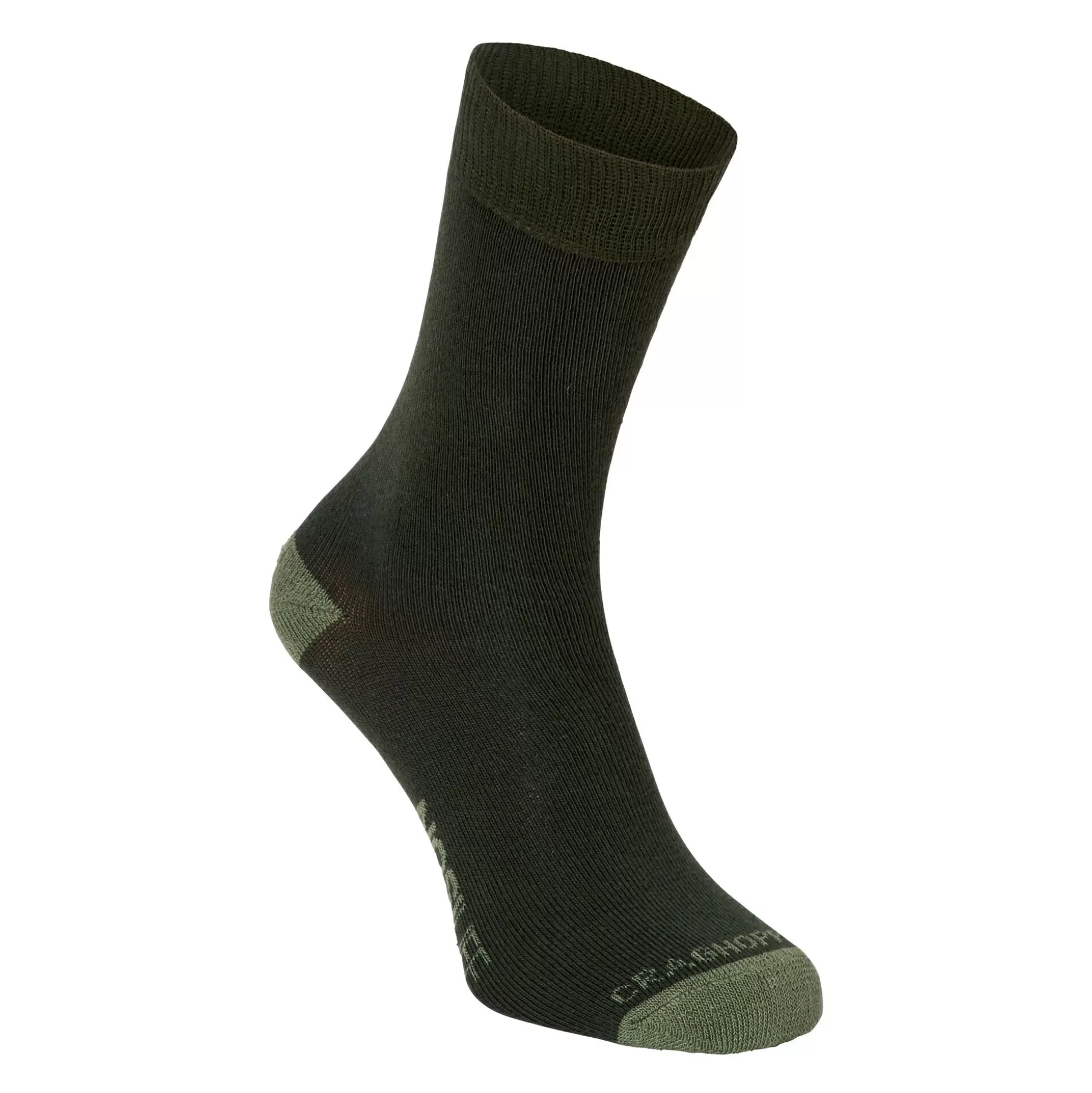 Craghoppers Men'S Nosilife Travel Socks - Parka Green / Dry Grass<Mens Socks