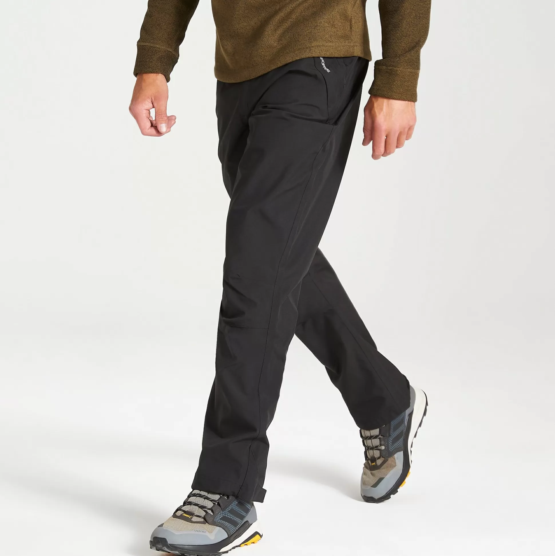 Craghoppers Men'S Stefan Ii Waterproof Trousers - Black<Mens Walking Trousers | Waterproof Trousers