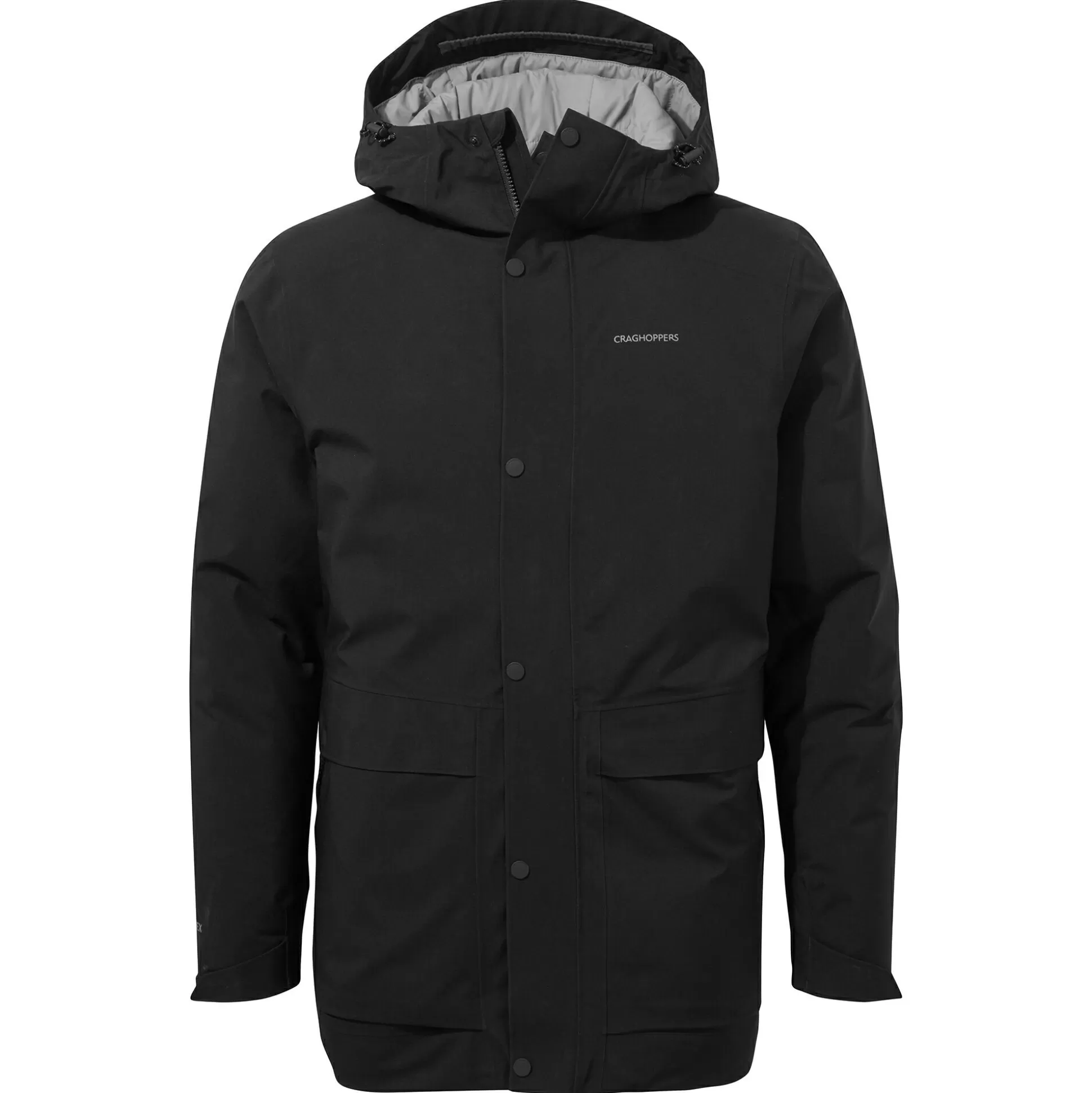 Craghoppers Men'S Talo Thermic Gore-Tex Jacket- Black<Mens Insulated Jackets | Gore Tex Jackets