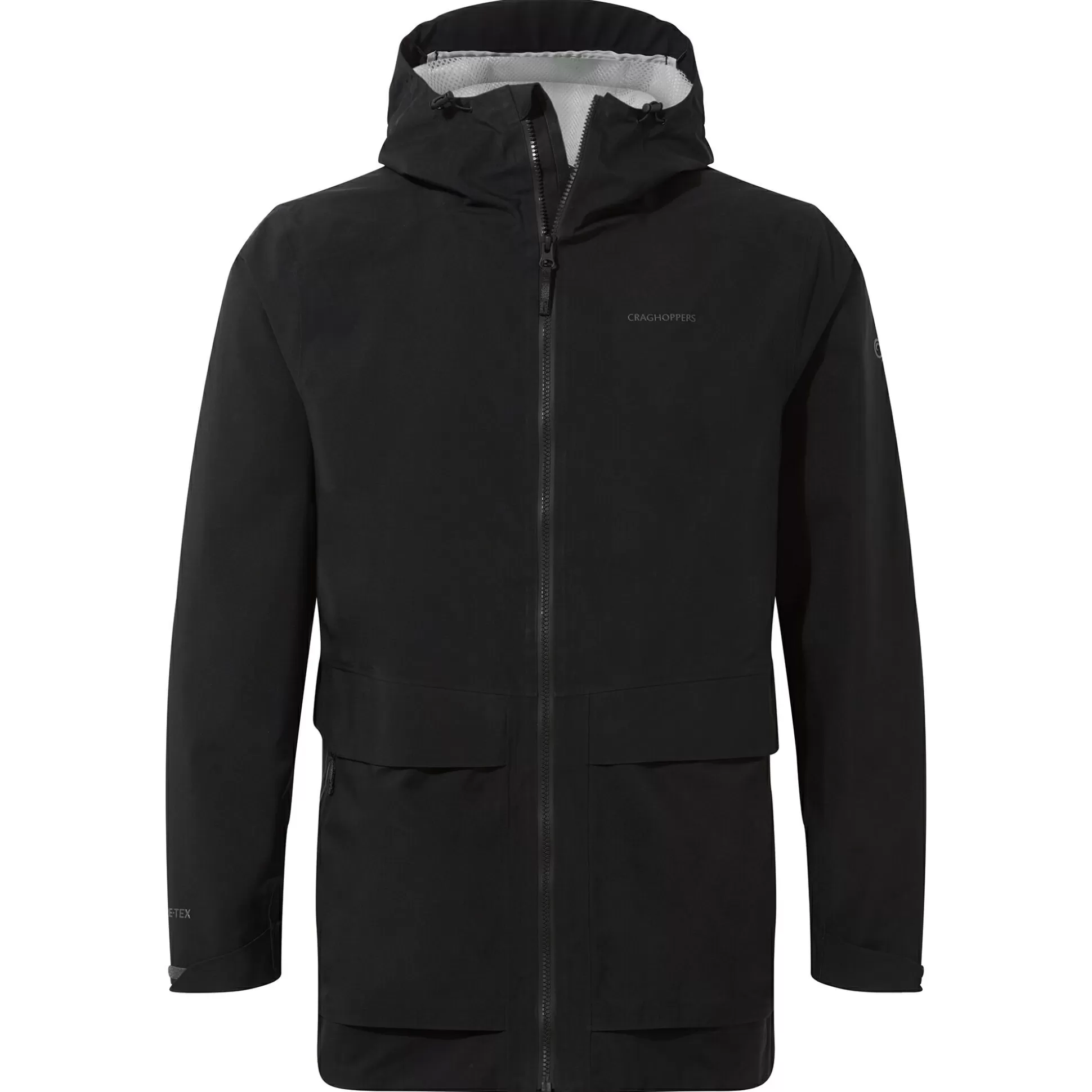 Craghoppers Men'S Toledo Gore-Tex Jacket - Black<Mens Gore Tex Jackets | Waterproof Jackets