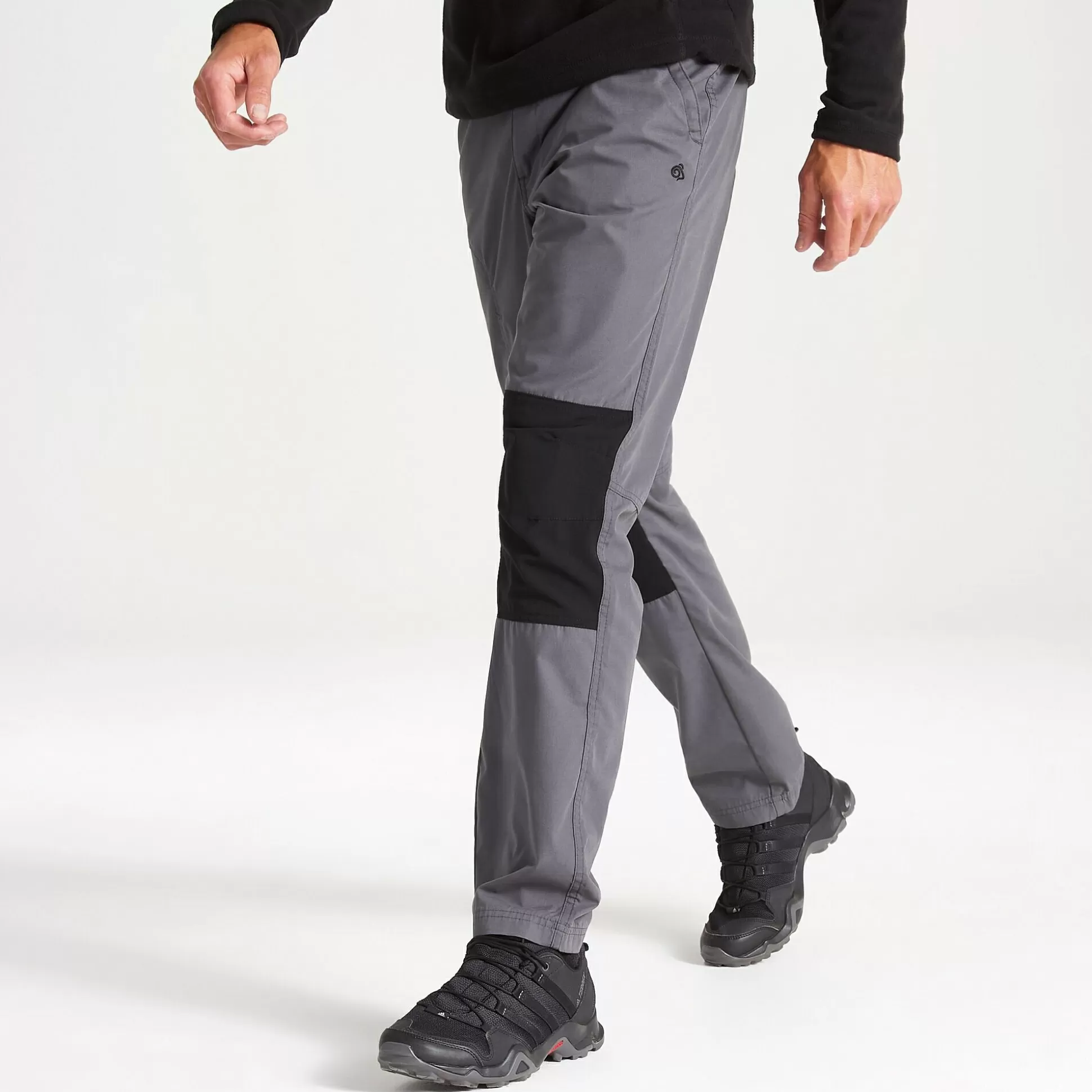 Craghoppers Men'S Verve Trousers - Elephant / Black<Mens Walking Trousers